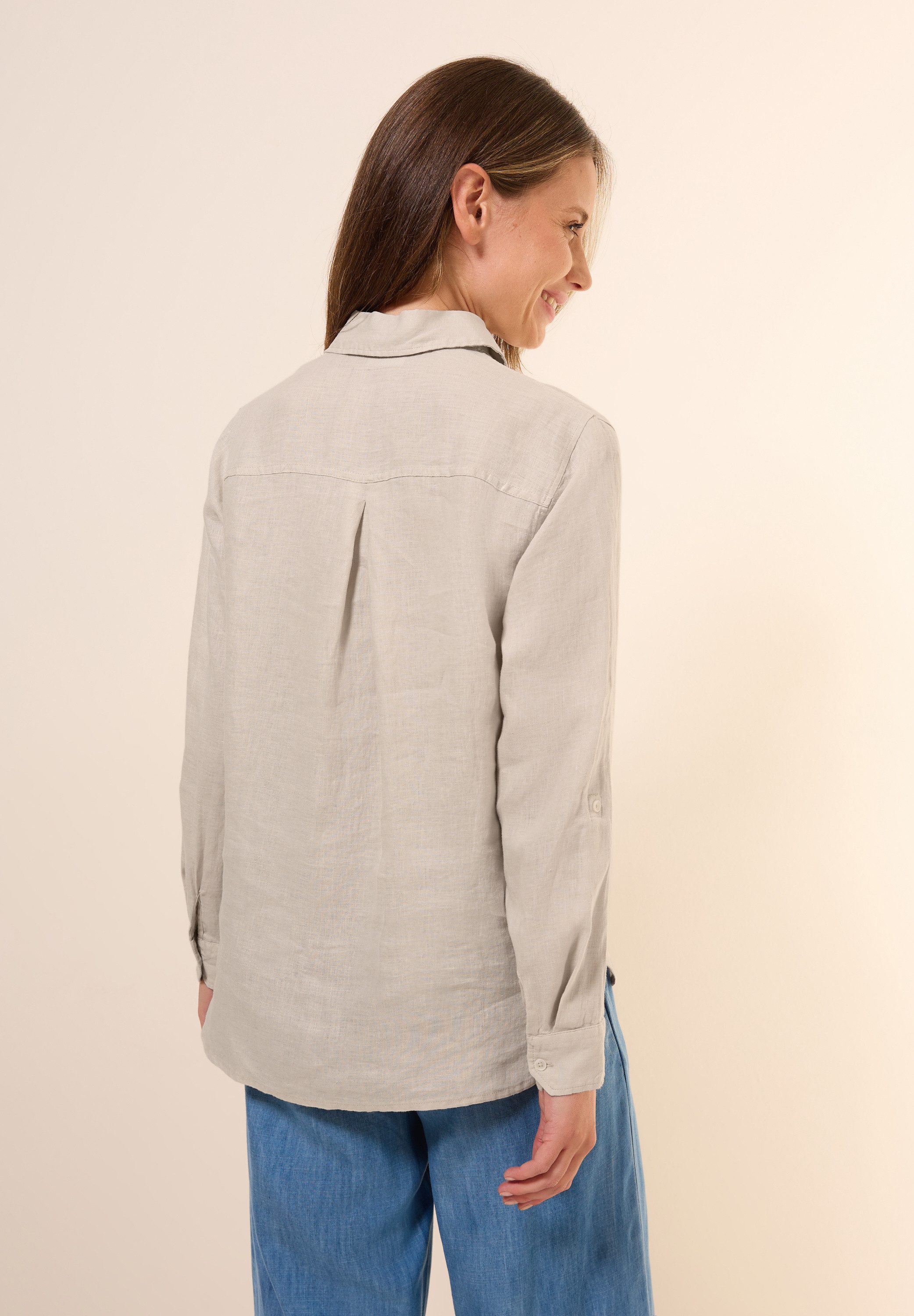 CECIL Hemdbluse aus Leinen günstig online kaufen