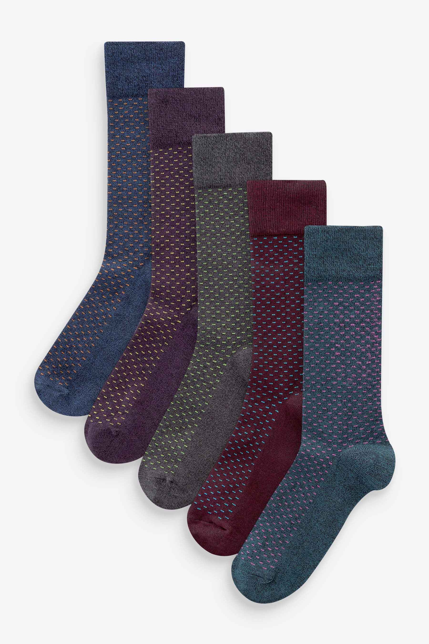 Next Kurzsocken Gemusterte Socken, 5er-Pack (5-Paar) günstig online kaufen