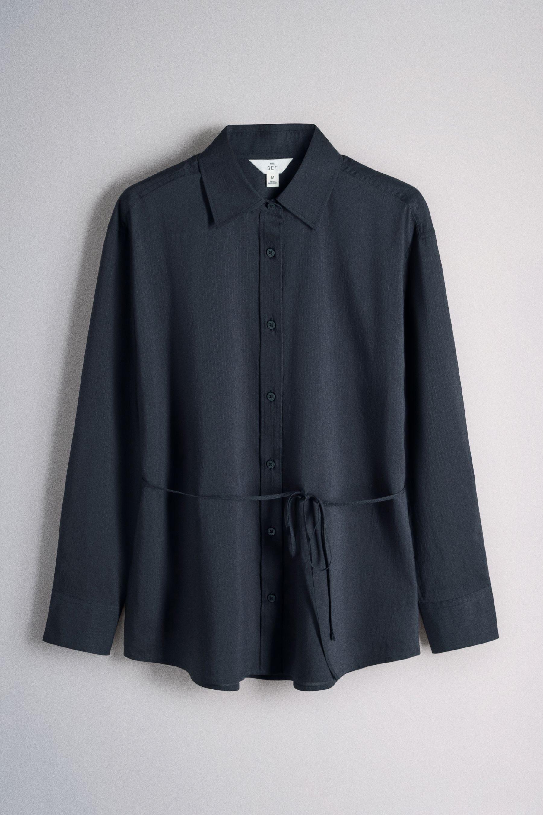 The Set Anzug The Set Bluse zum Binden und Hose im Set (2-tlg)