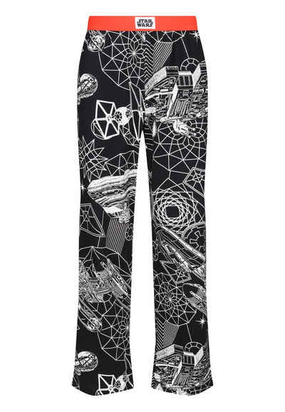 Recovered Loungepants Loungepant - Star Wars Ships Black