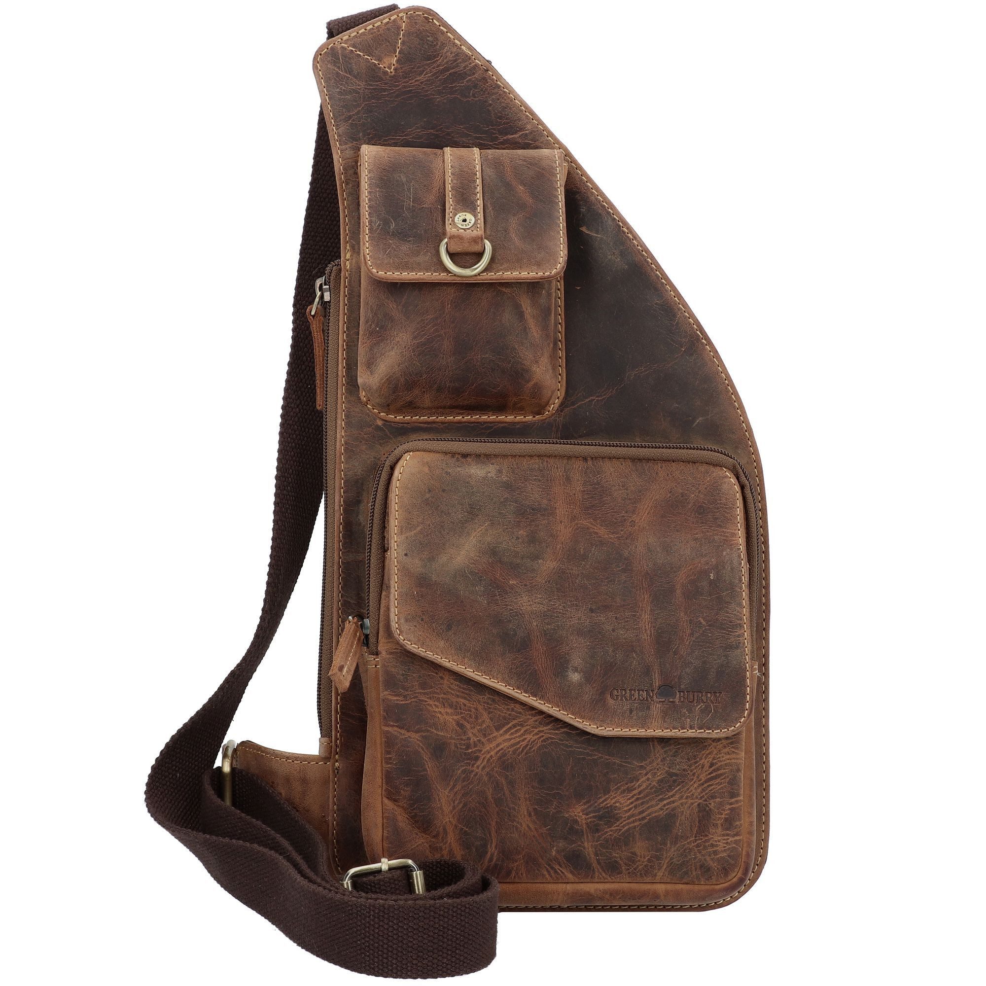 Greenburry Umhängetasche Vintage, Leder
