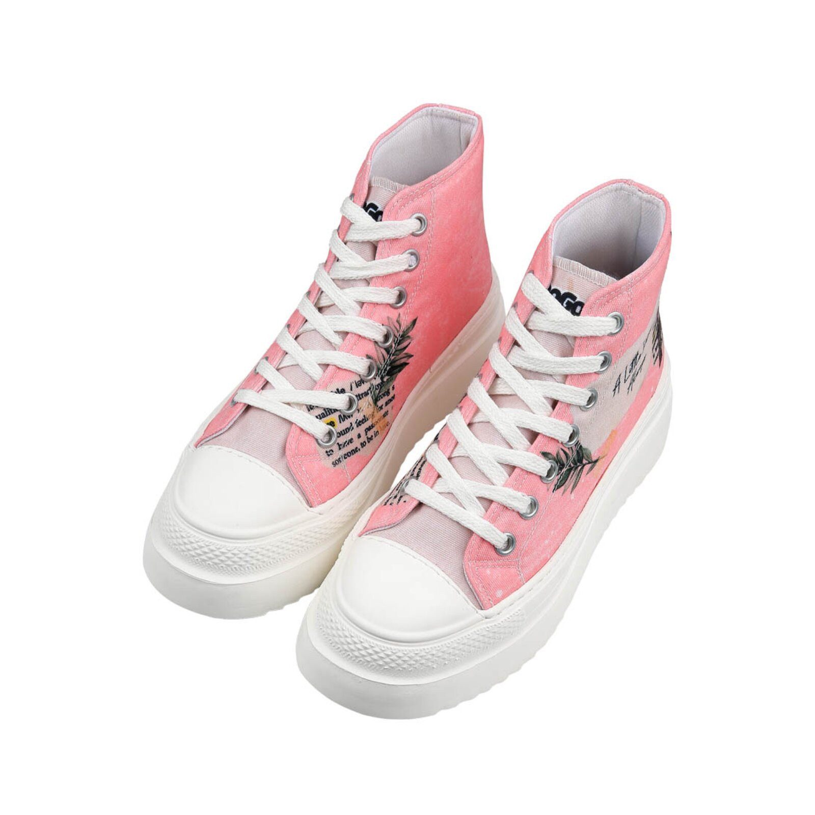 DOGO Fiora High-Top Sneaker A Little Paris Always Damen Sneaker Sneaker Handgefertigt