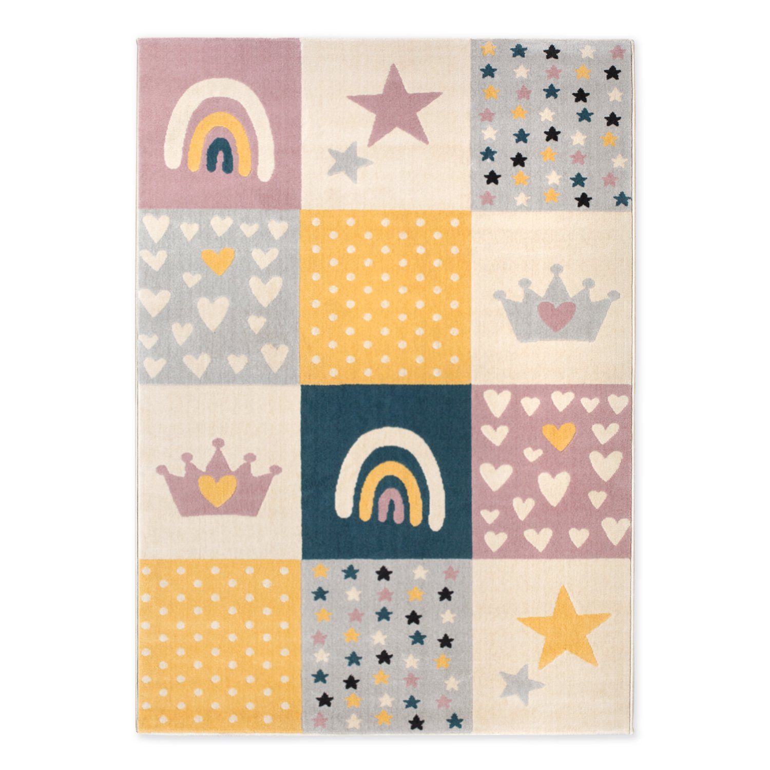 Rikmani Kinderteppich Kinderzimmerteppich Design-Teppich für Kinderzimmer, günstig online kaufen