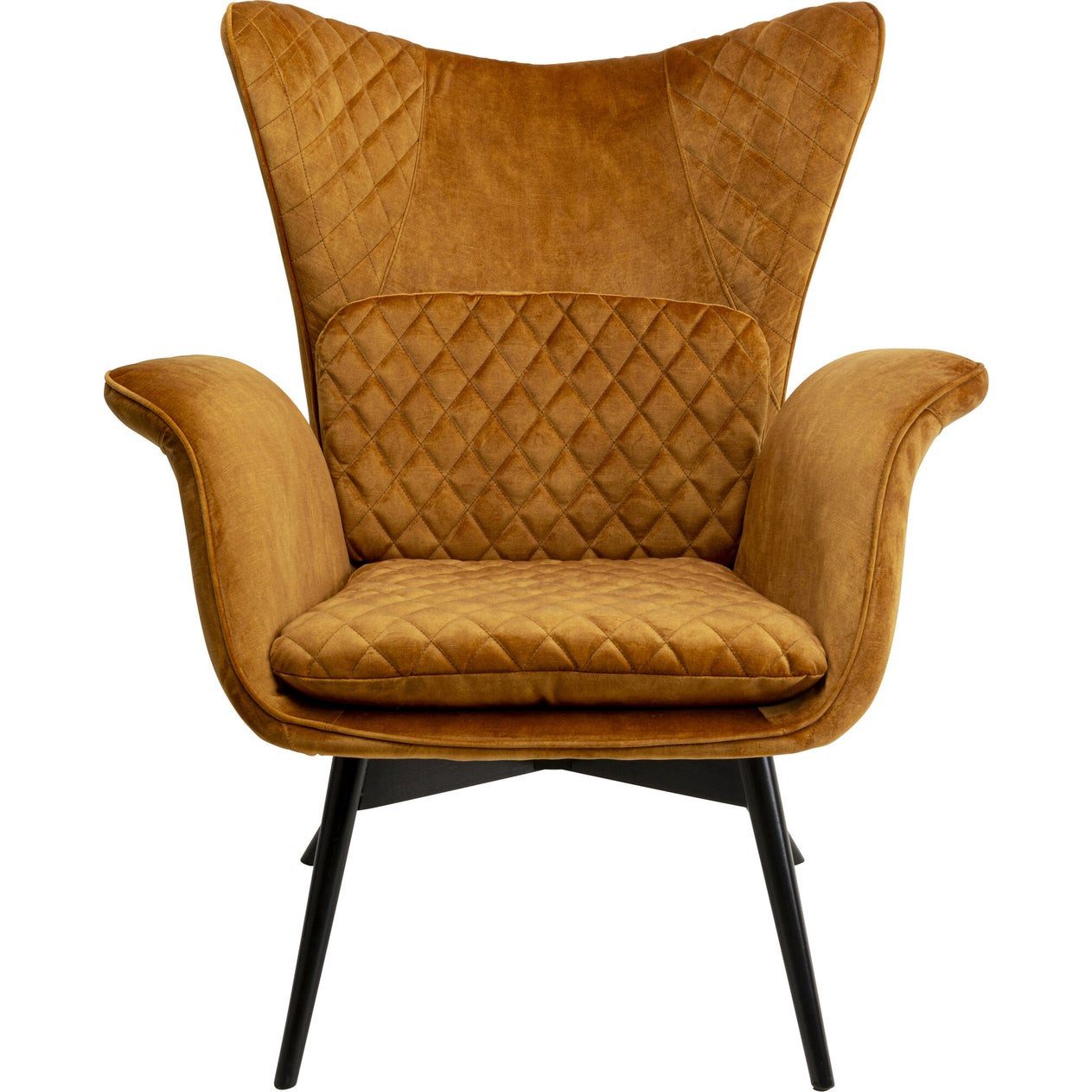 Kare Design Ohrensessel Tudor Velvet, Samtoptik