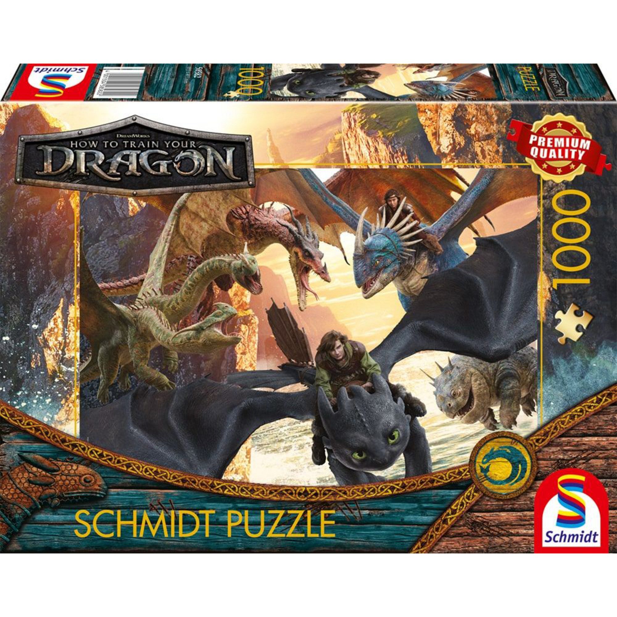 Schmidt Spiele Puzzle Schmidt Spiele Drachenzähmen leicht gemacht: Ready, 1 günstig online kaufen