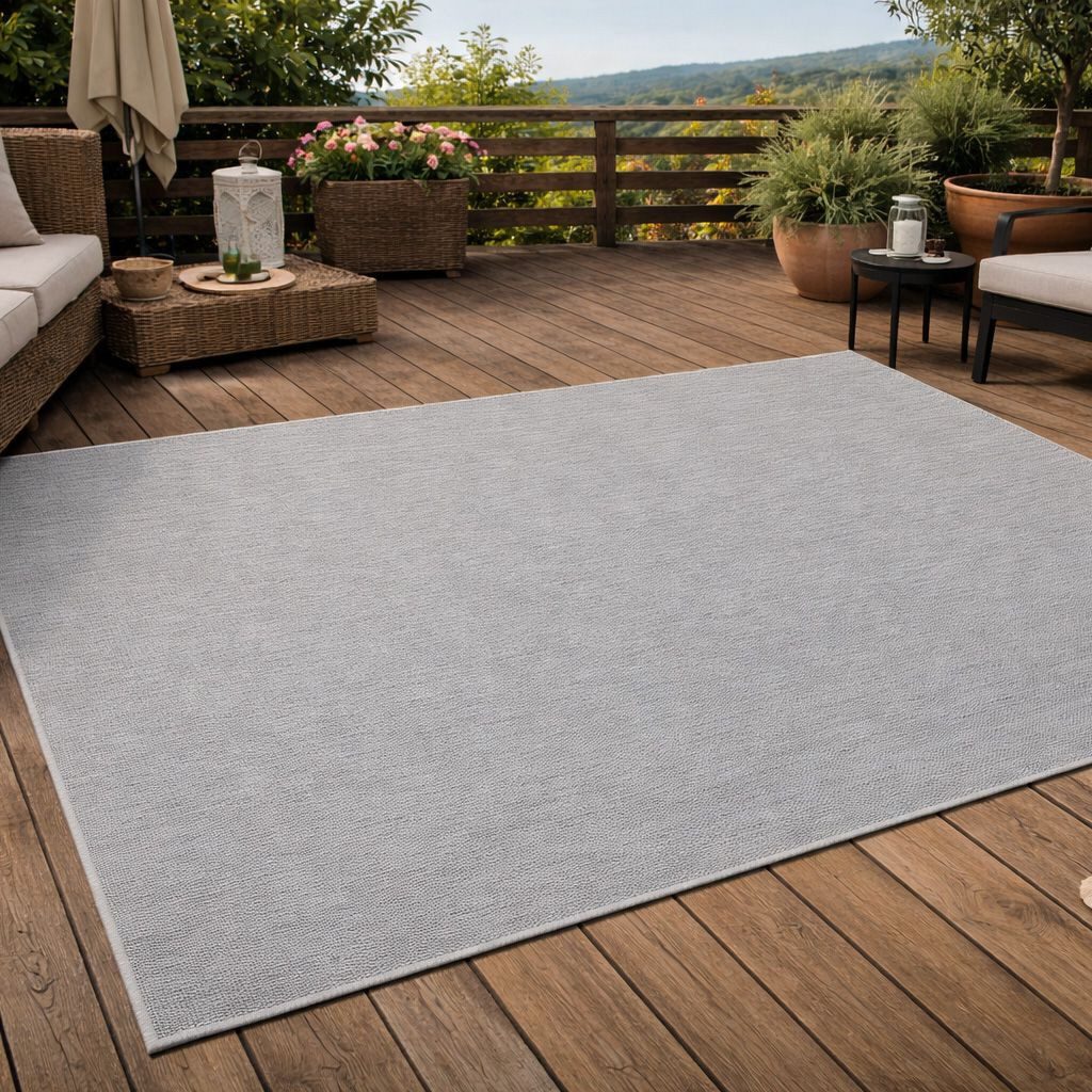 Steffensmeier Teppich Gotland, Rechteckig, In- und Outdoor, wasserfest