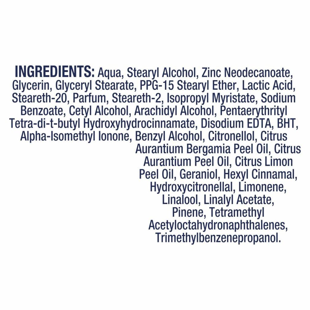 Rexona Körperpflegemittel FRESH CITRUS UNISEX-Ganzkörper-Deocreme 75 ml