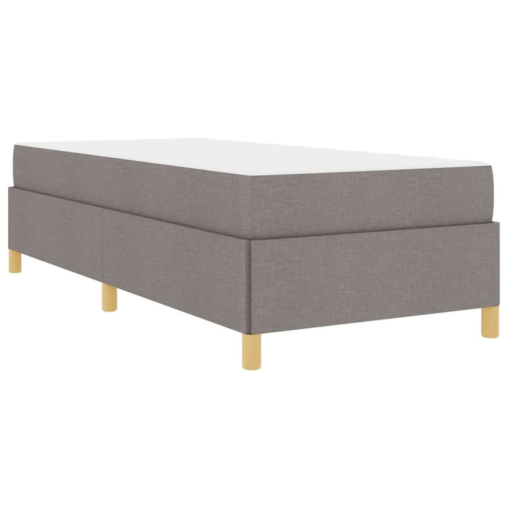 vidaXL Bett Boxspringbett Taupe und Beige günstig online kaufen