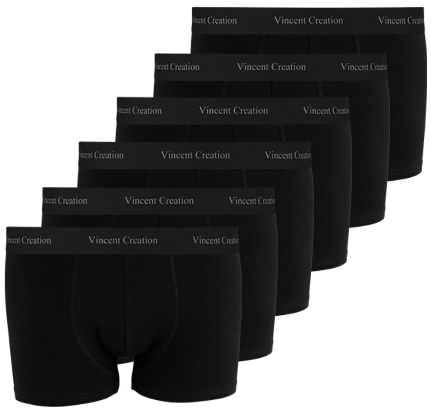 Vincent Creation® Boxershorts (6-St) angenehm stretchiger Baumwollmix günstig online kaufen
