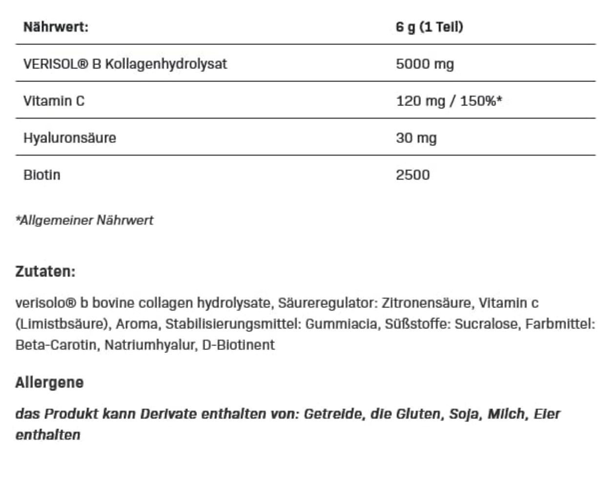 ALL NUTRITION ALL NUTRITION ALLDEYNN COLLAROSE Kollagen 300g Pulver, VERISOL® Kollagenhydrolysat