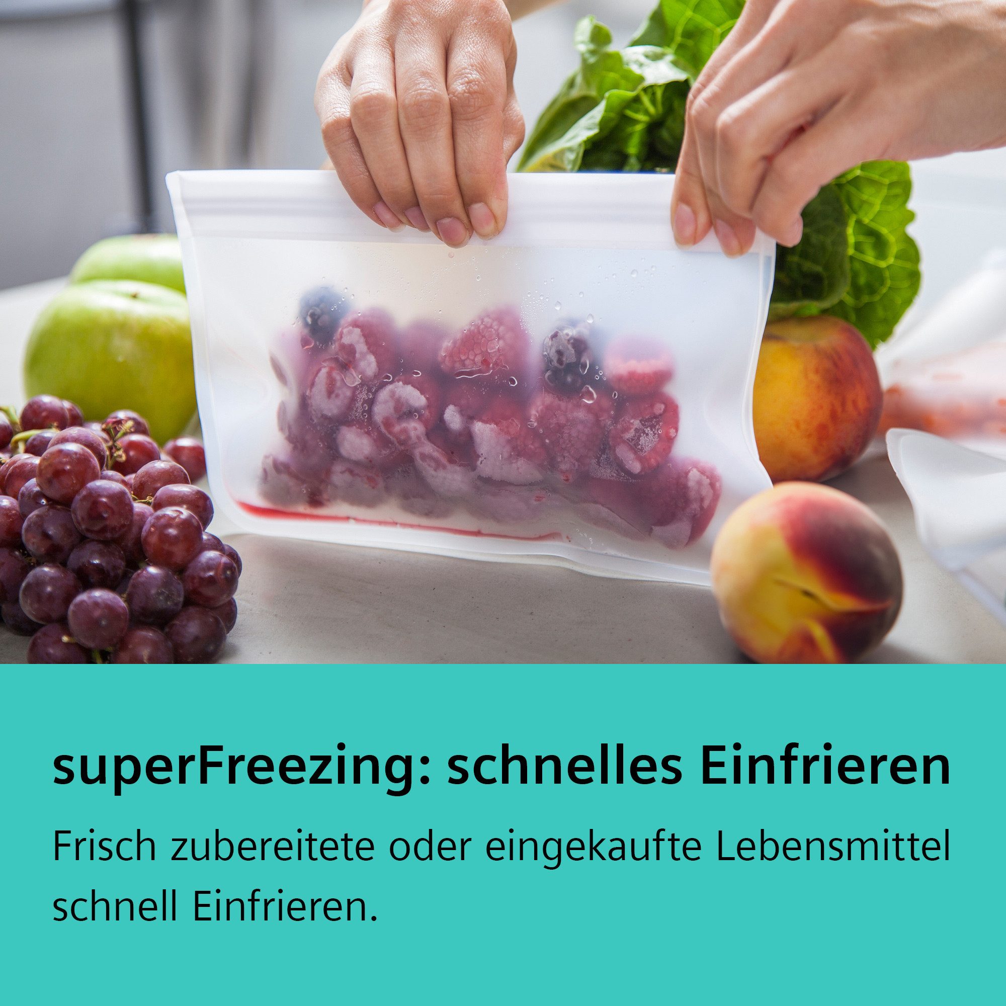 SIEMENS Einbaugefrierschrank iQ500 GI11VAFE0, 71,2 cm hoch, 56 cm breit, Low Frost: geringere Eisbildung & schnelleres Abtauen – Bild 2 von 5