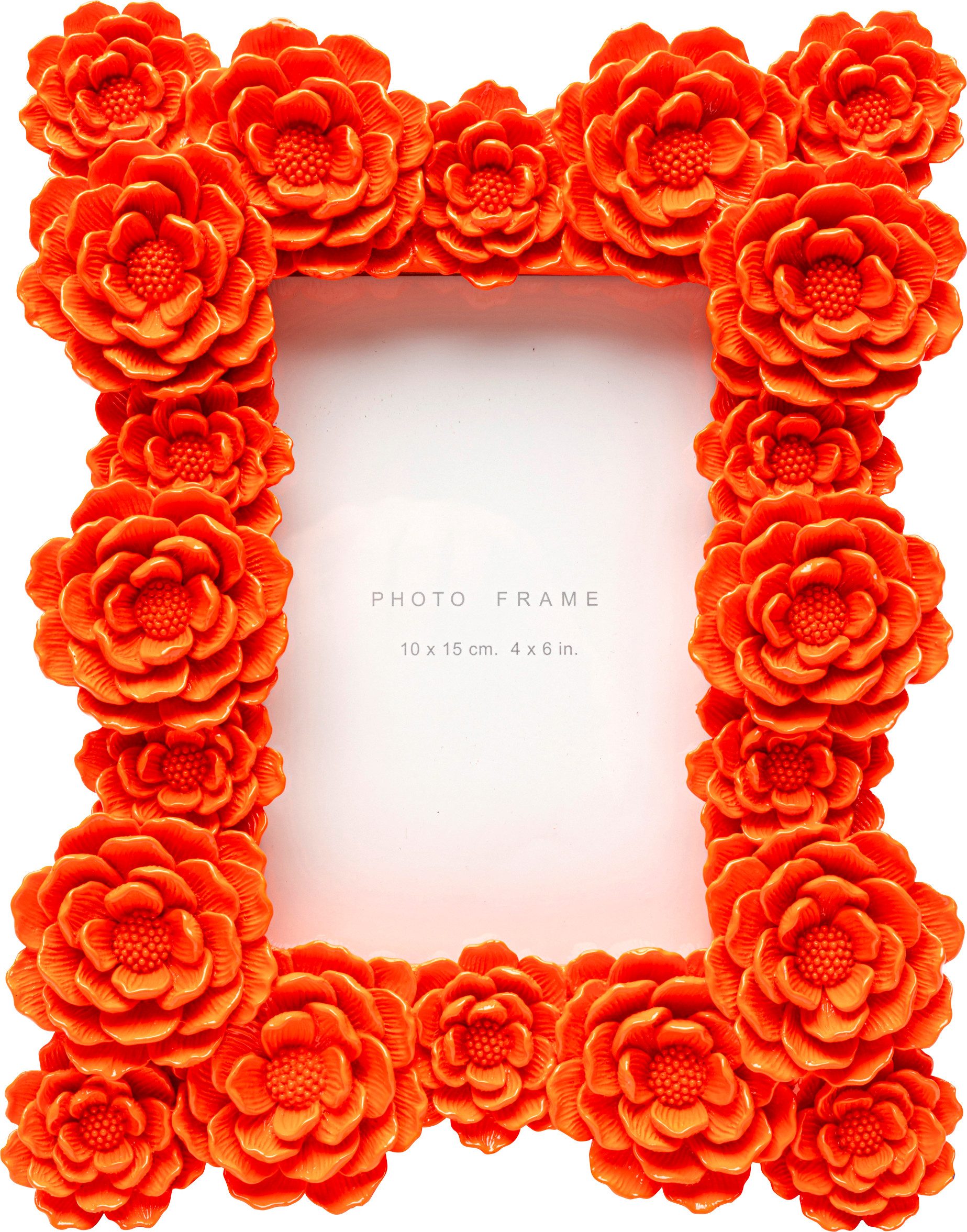 Kare Design Bilderrahmen Flowerdream Orange 10x15cm