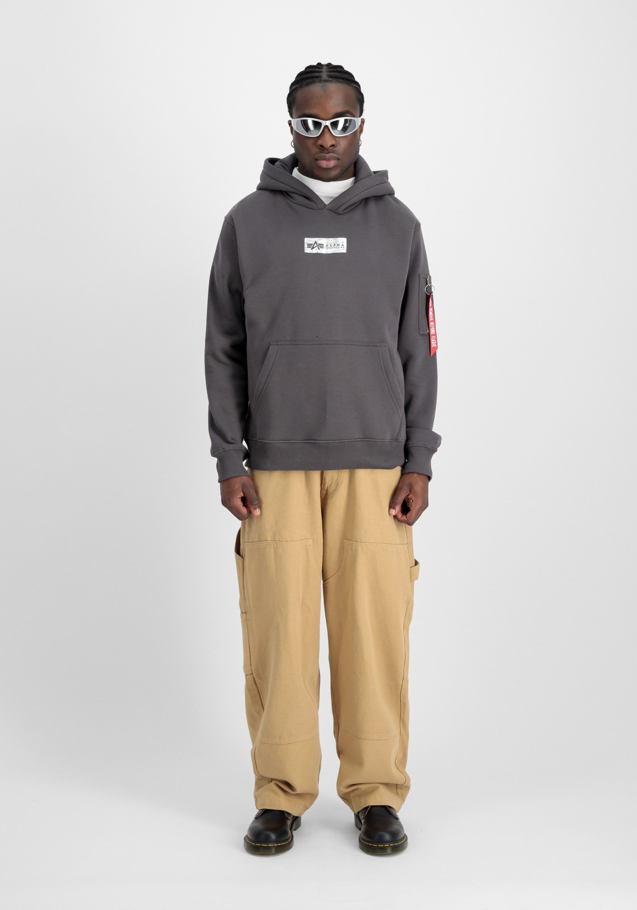 Alpha Industries Hoodie Metal Plate Hoodie