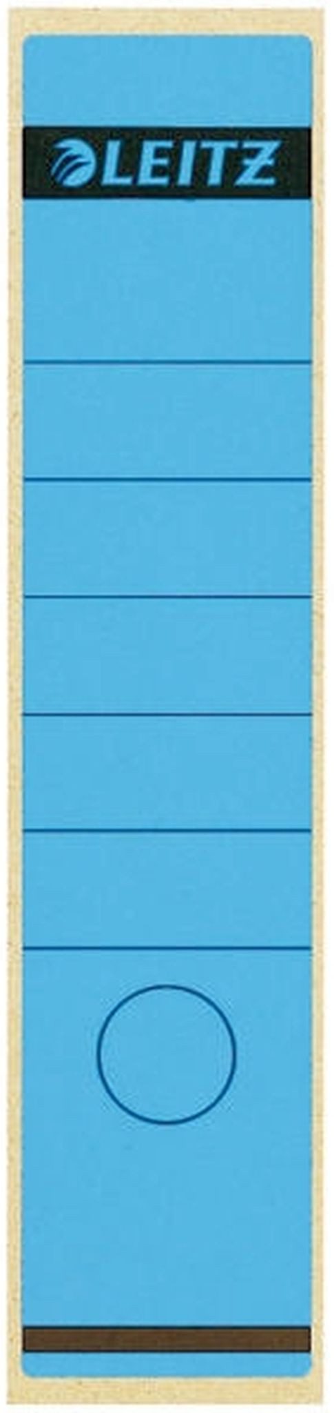 LEITZ Etikett LEITZ 1640 Rückenschilder Papier lang/breit 10 Stück blau