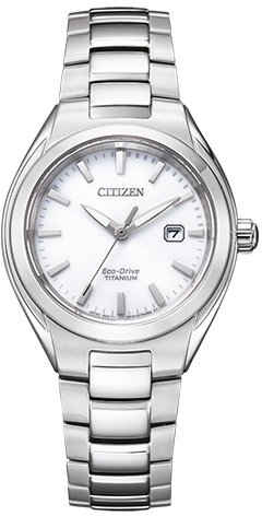 Citizen Solaruhr Super Titanium, EW2610-80A, Armbanduhr, Damenuhr