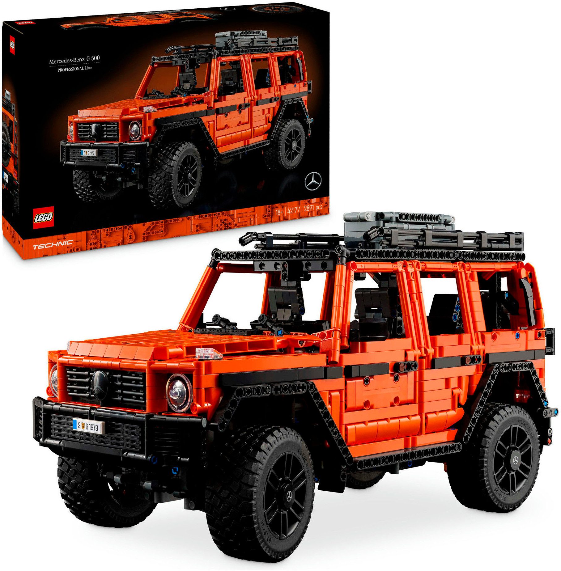 Mercedes-Benz G 500 PROFESSIONAL Line (42177), LEGO Technic Konstruktionsspielsteine