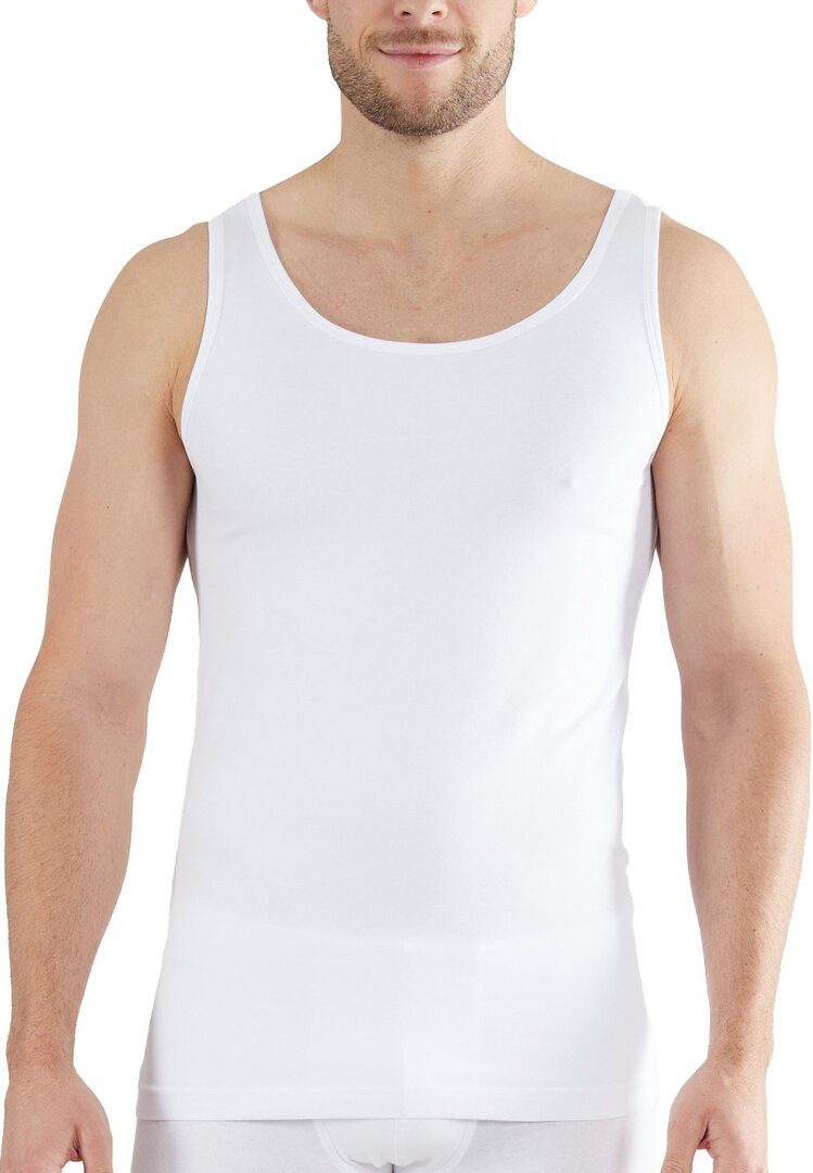bugatti Unterhemd Rom (3er Vorteilspack) Single Jersey Qualität