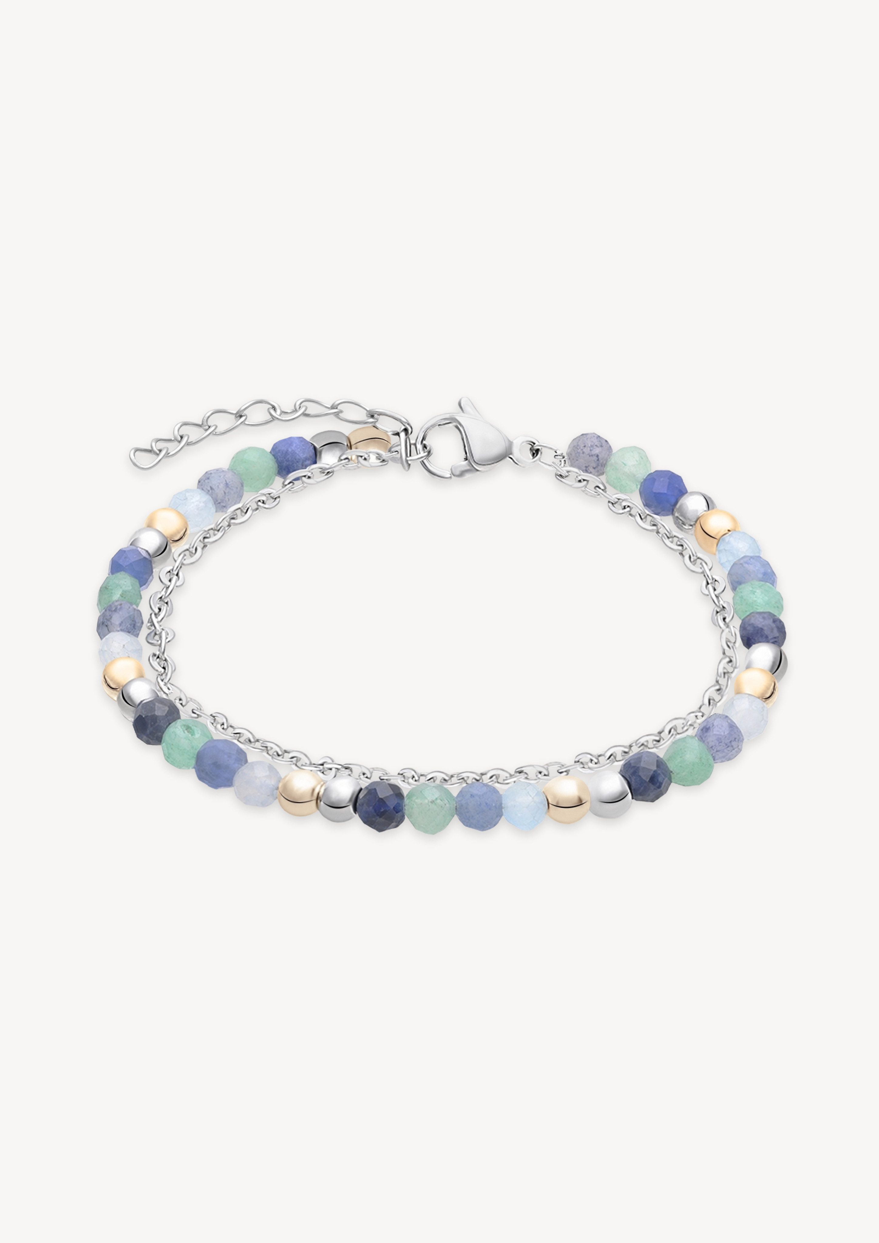 s.Oliver Armband Colorful Beads, mit Glasperle