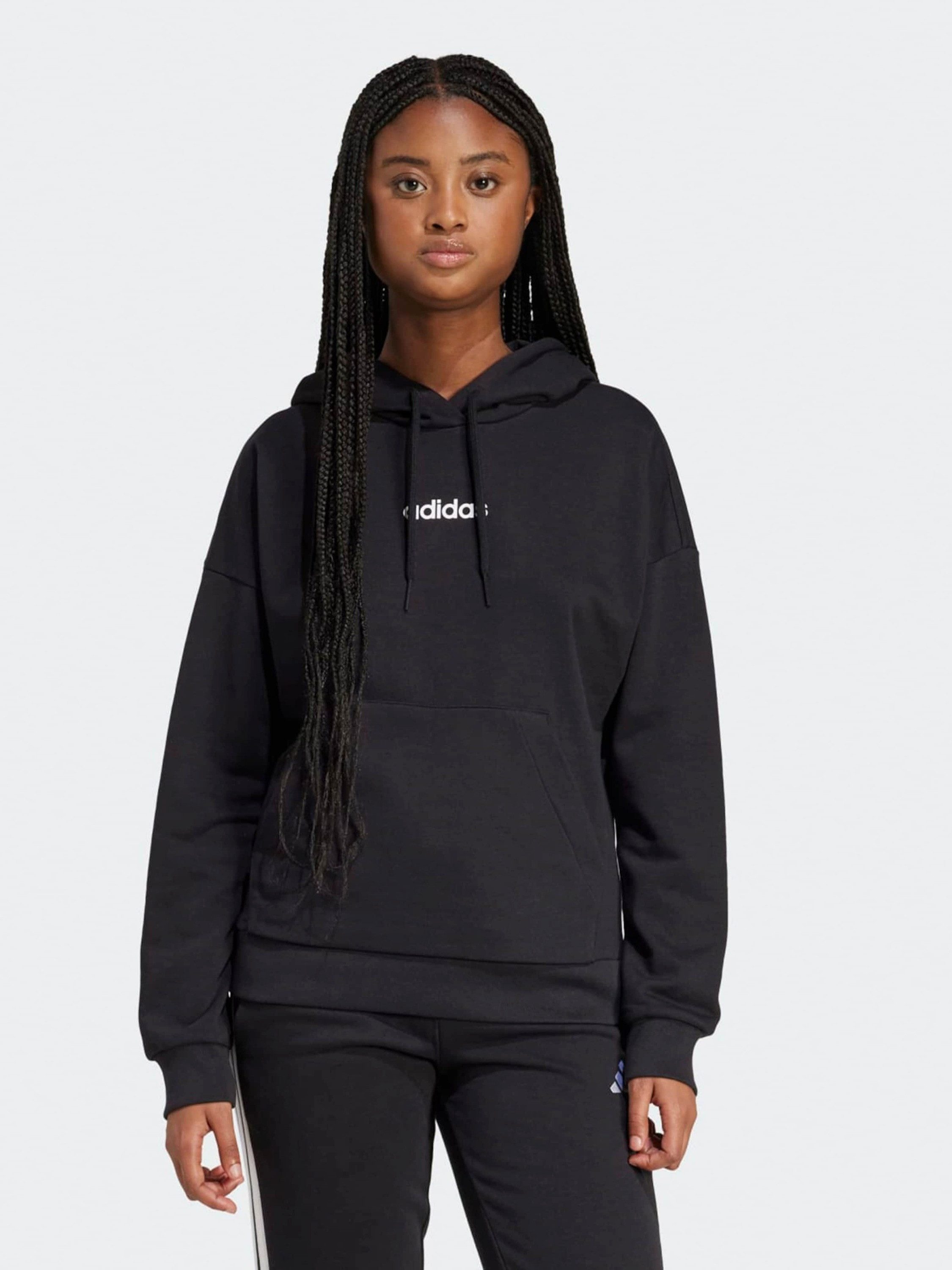 adidas Sportswear Sweatshirt ESSENTIALS LINEAR FRENCH TERRY (1-tlg) Plain/ohne Details