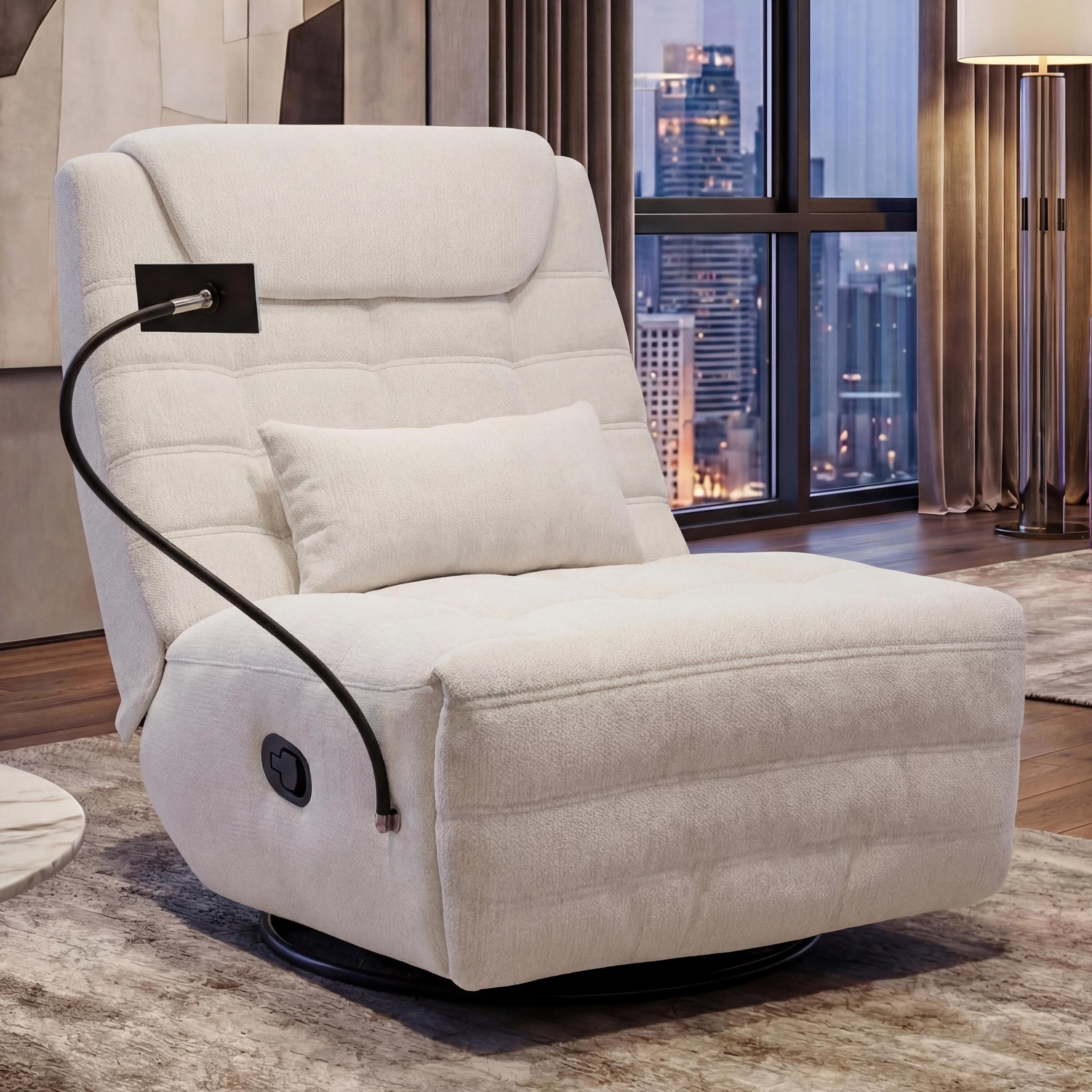 MCW Relaxsessel MCW-P92, Hohe Stoffqualität (260 g/m), Stabile Konstruktion, Breite Sitzfläche