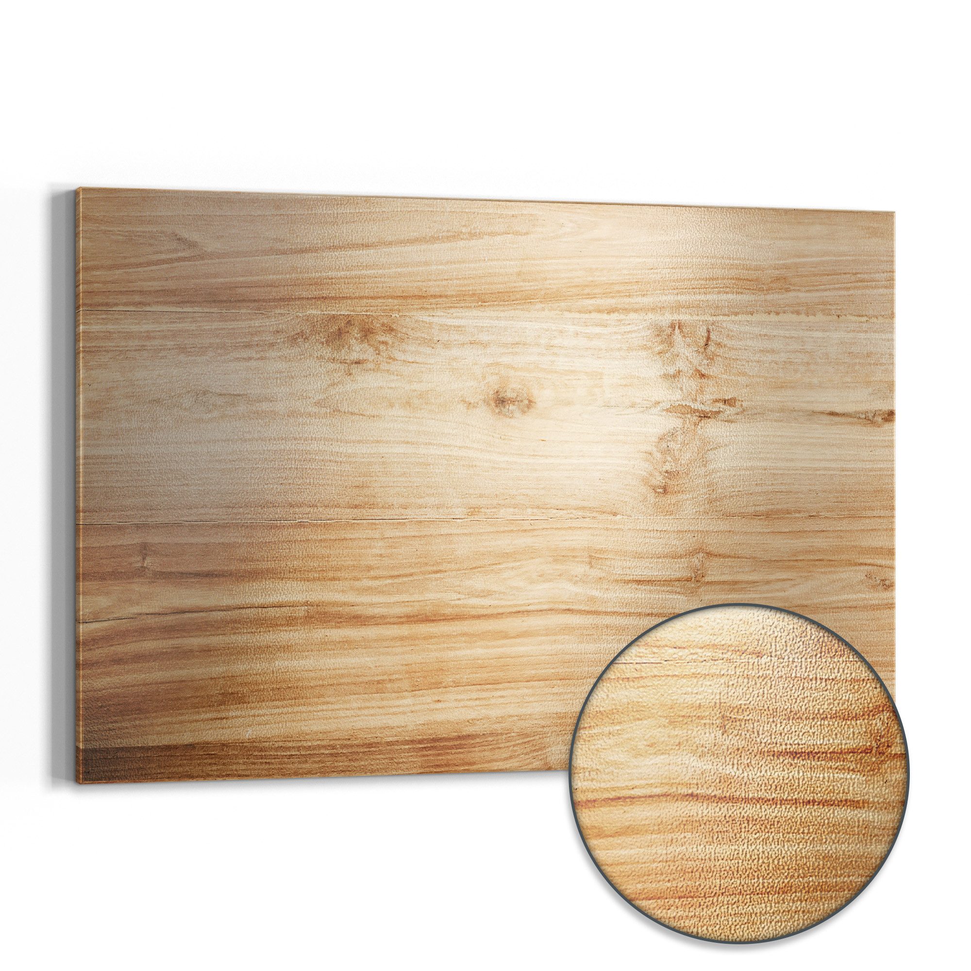 DEQORI Magnettafel 'Holzstruktur detailliert', Metall Whiteboard günstig online kaufen