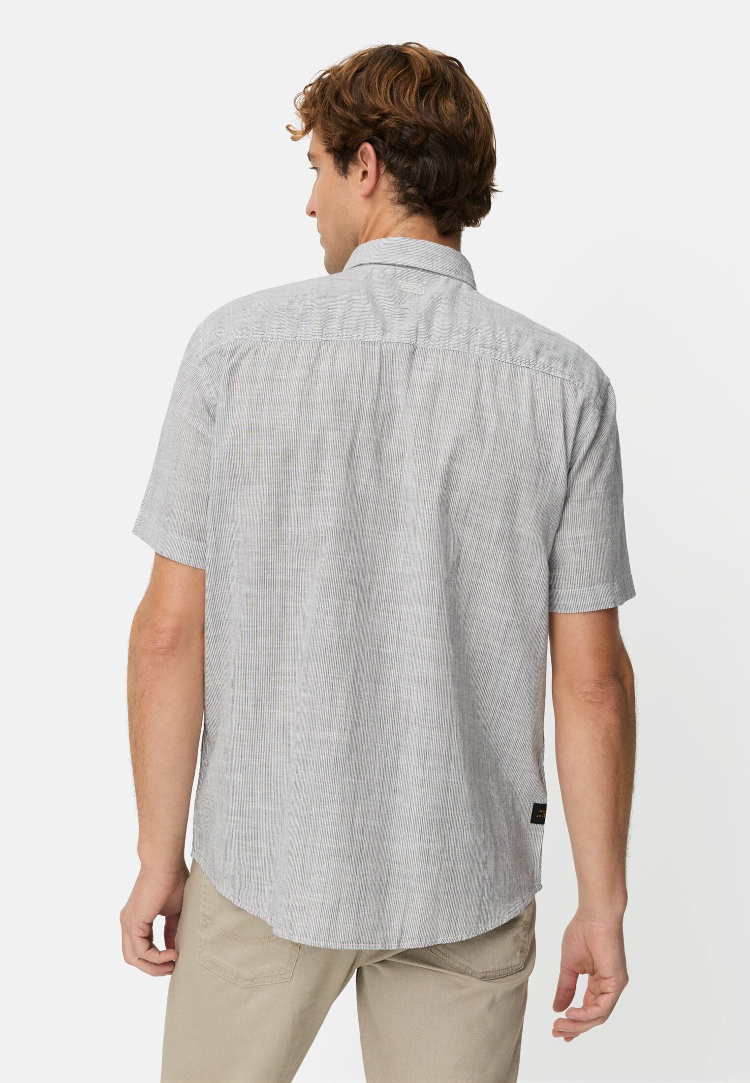 camel active Kurzarmhemd Kurzarmhemd mit Kontrastdetails Kurzarm Button-Dow günstig online kaufen