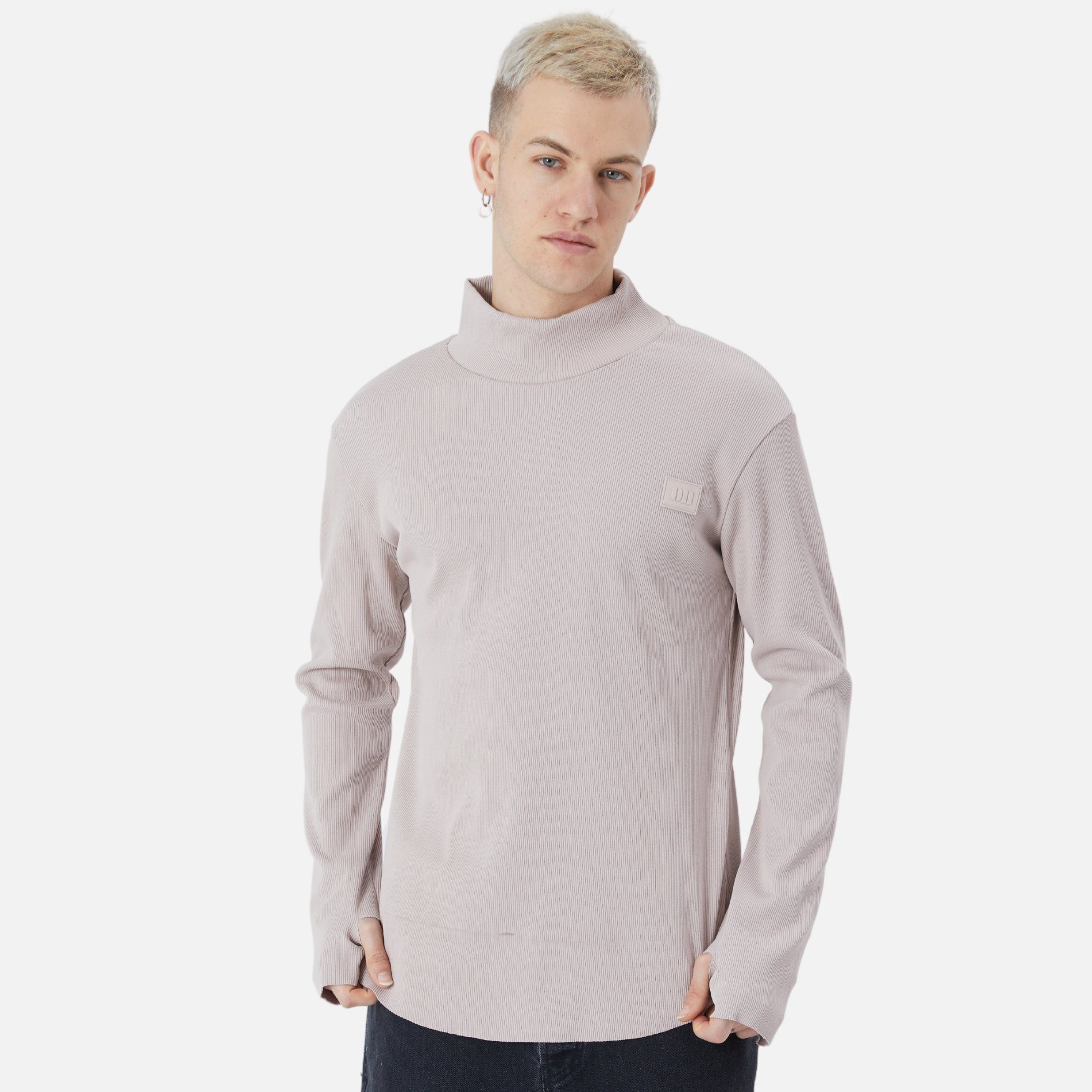 COFI Casuals Sweatshirt Herren Rundhals Fit Beige Sweatshirt Regular Pullover