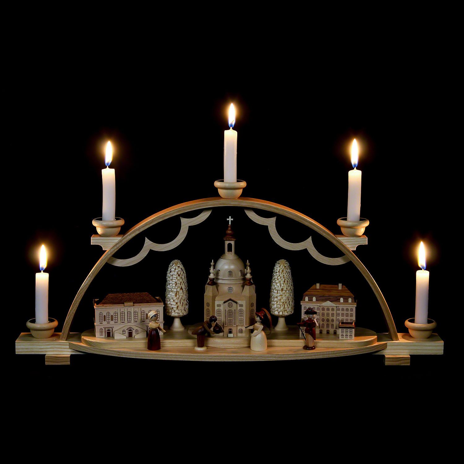 Schwibbogen Schwibbogen Frauenkirche Dresden (47cm) von Müller Kleinkunst