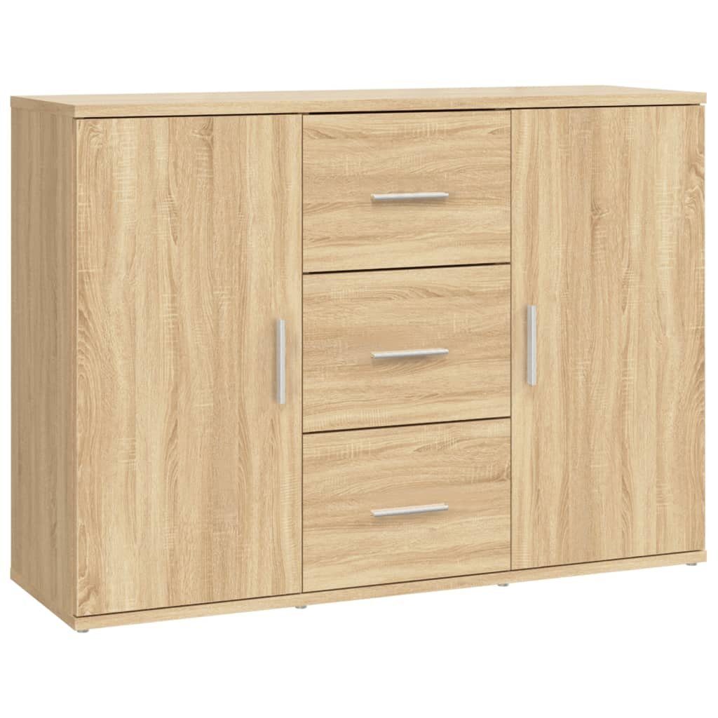 vidaXL Sideboard NA Sideboard Sonoma Eiche 91x29,5x65 cm Spanplatte Kommode