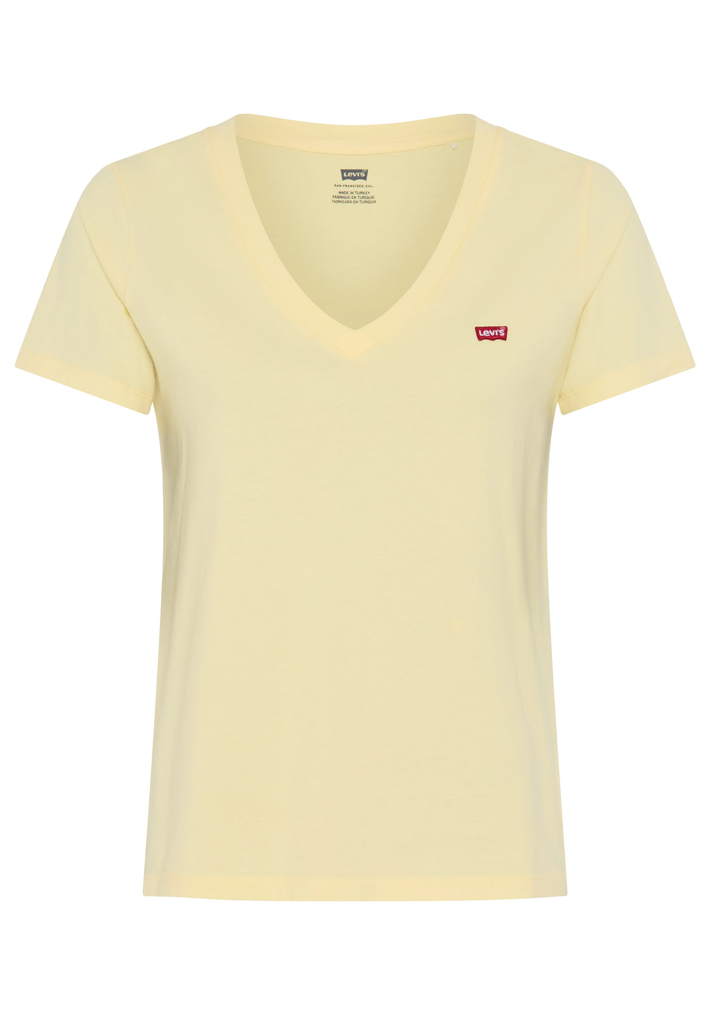 Levi's® V-Shirt Perfect Tee mit kleinem Batwing- Logo günstig online kaufen