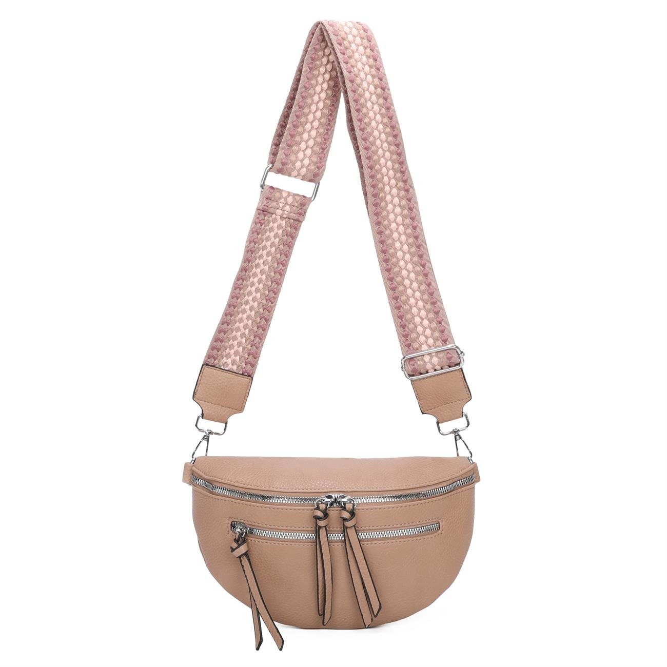 ITALYSHOP24 Schultertasche Damen Gürteltasche Umhängetasche CrossBody Schul günstig online kaufen