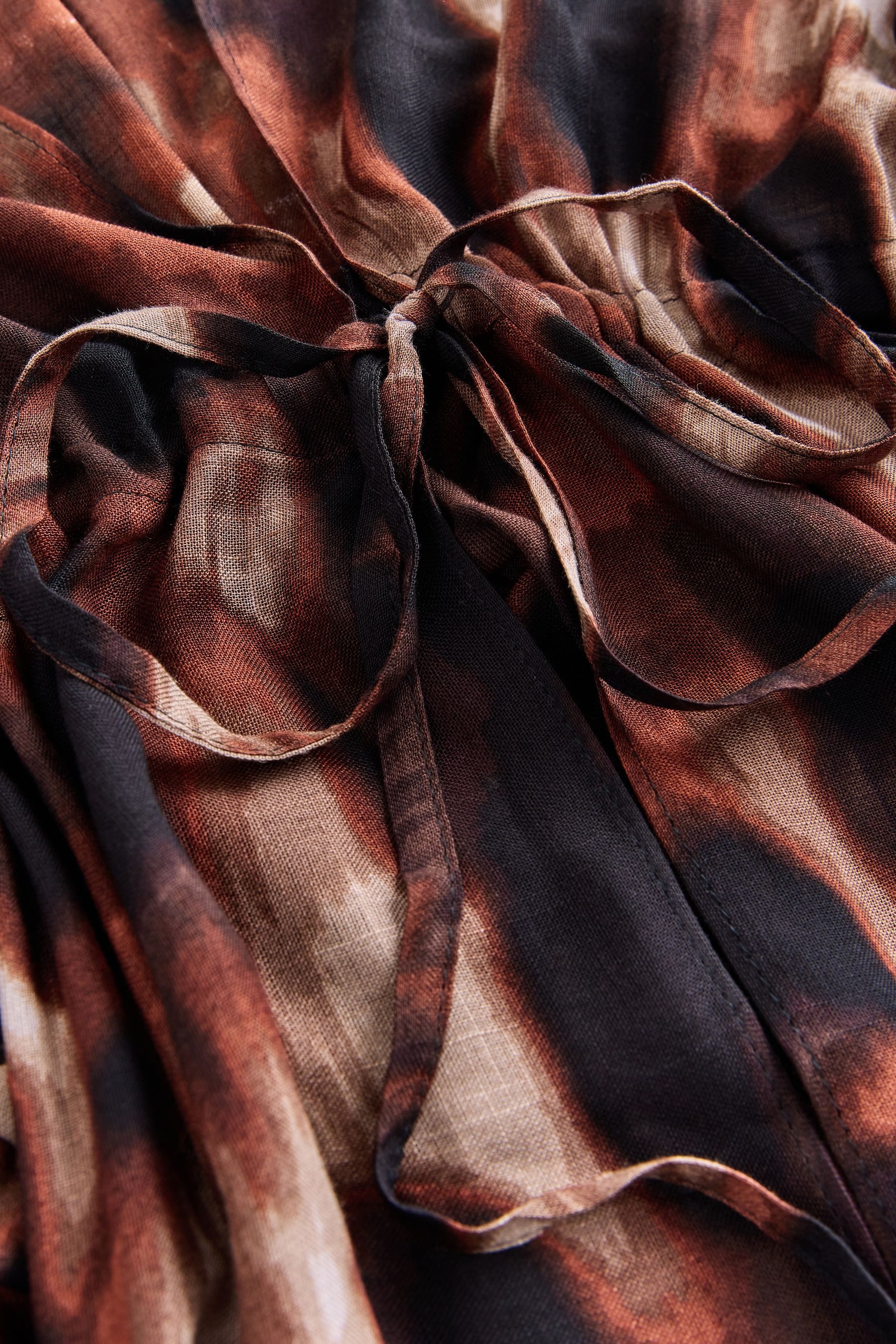 Next Kaftan Langer Kaftan mit Bindegürtel (1-tlg)