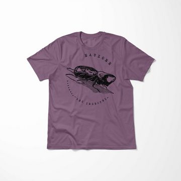 Sinus Art T-Shirt Hexapoda Herren T-Shirt Rhinoceros Beetle