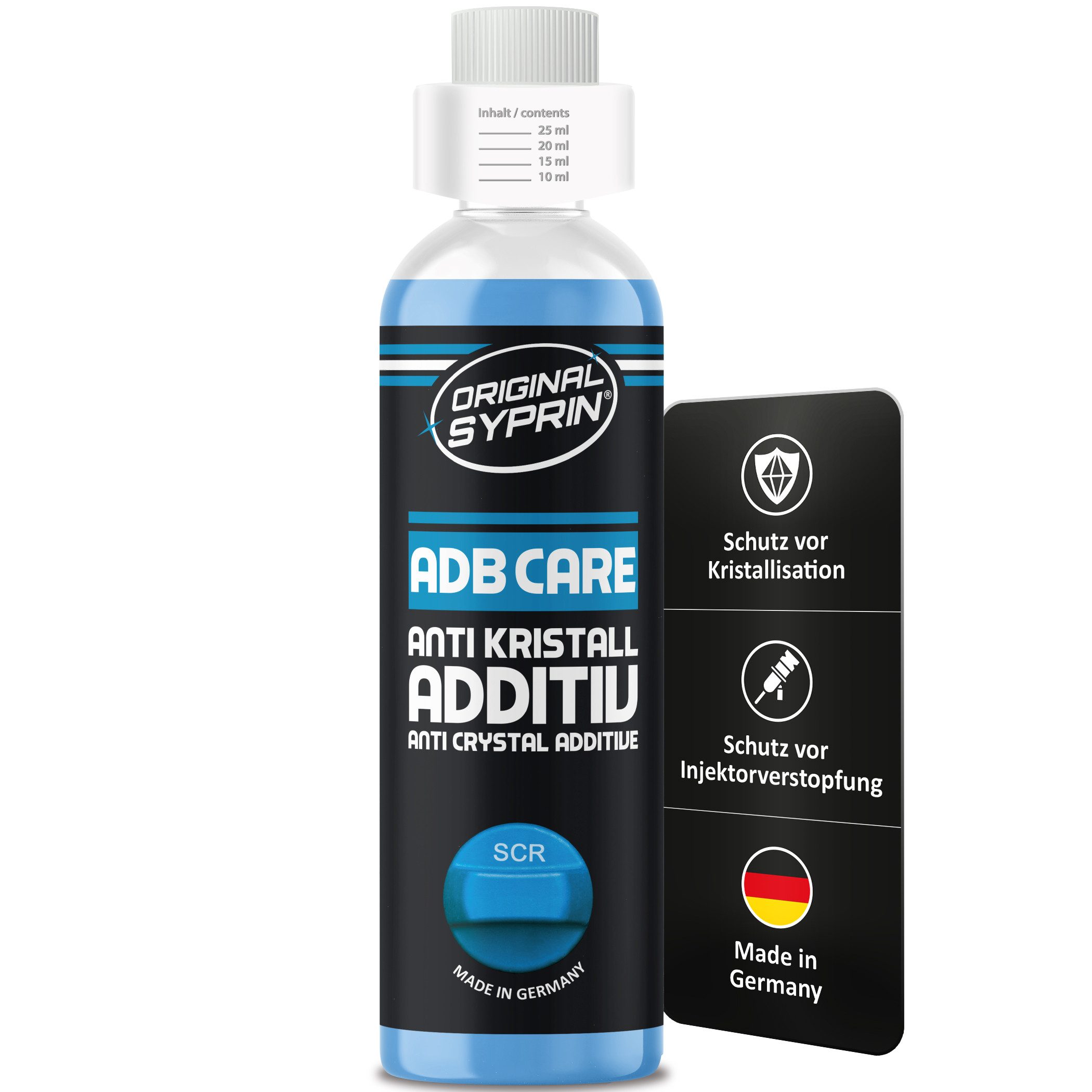 Original Syprin Diesel-Additiv Anti Kristall AdBlue®, (1-St., AdB Care Anti-Kristall Additiv)