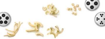 BOSCH Pasta-Formscheiben MUZ9PP2, Zubehör für Küchenmaschine OptiMUM