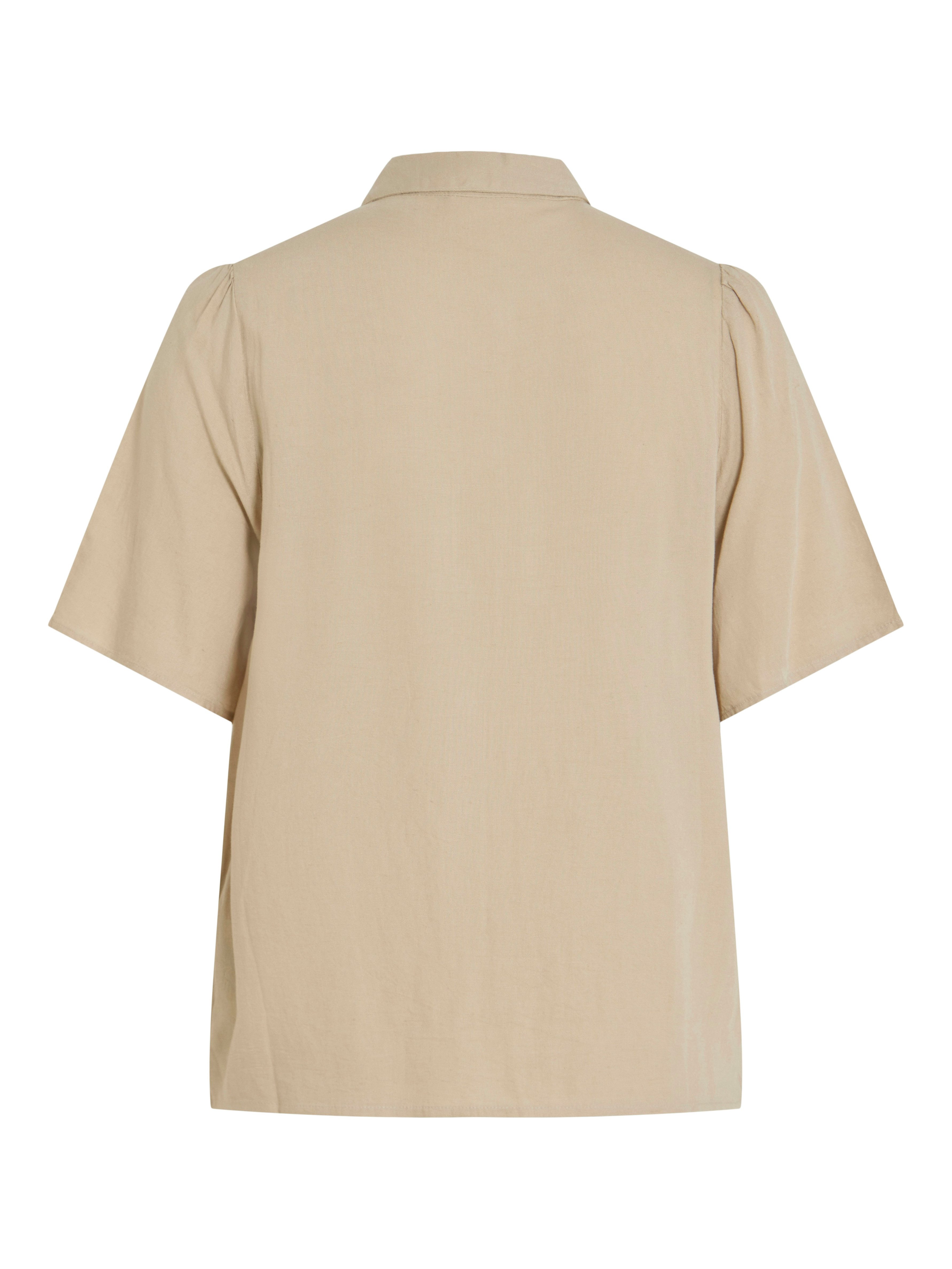 Vila Kurzarmbluse VIPRICIL S/S NEW SHIRT - NOOS