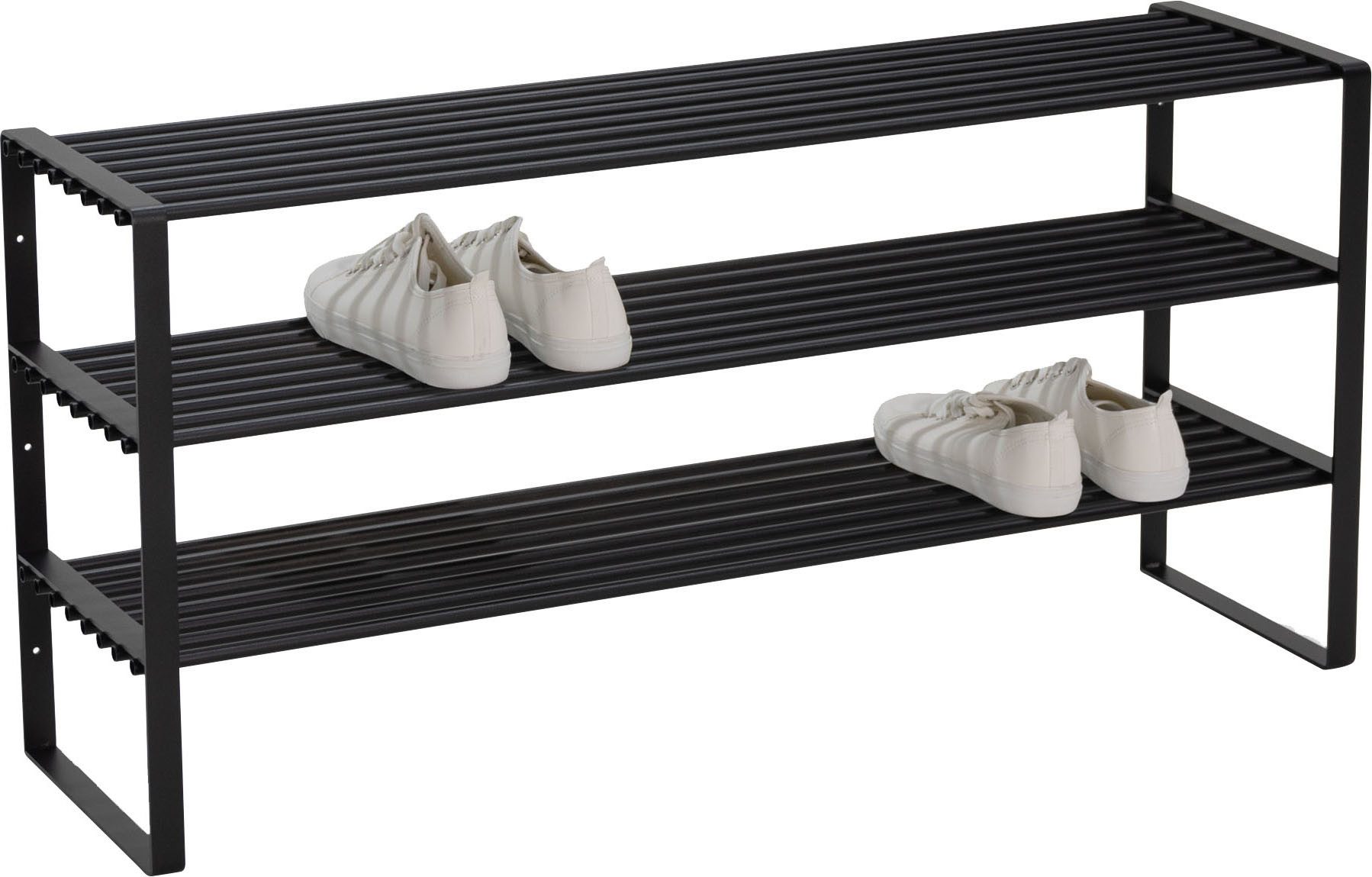 Spinder Design Schuhregal REX, 1-tlg., Regal aus Stahl, wahlweise Breite 70 cm oder 100 cm