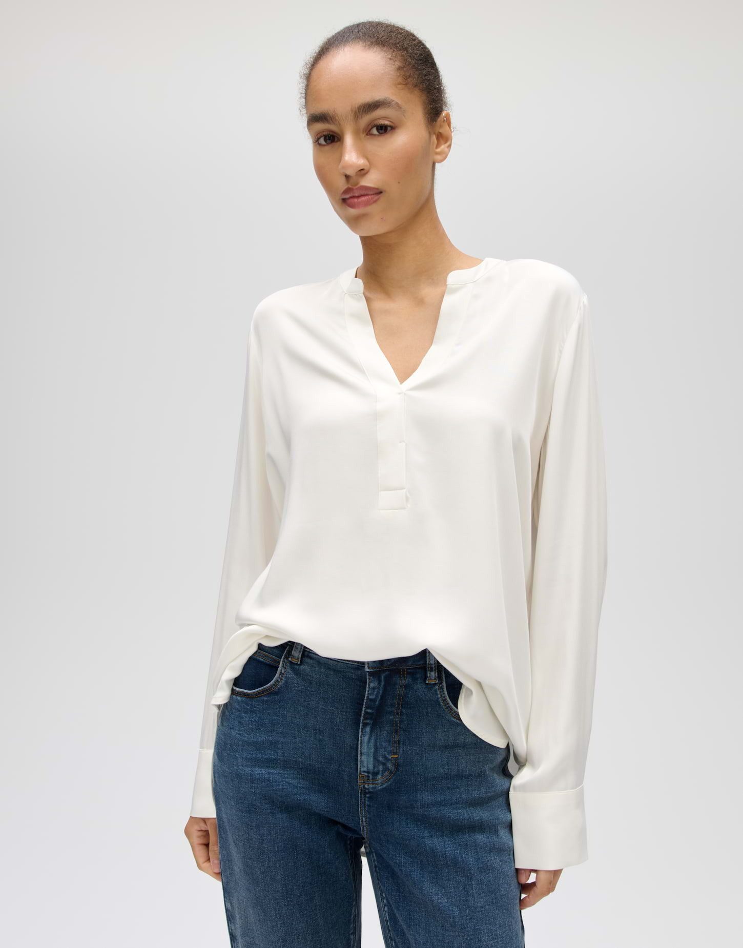 OPUS Longbluse Fargi modern