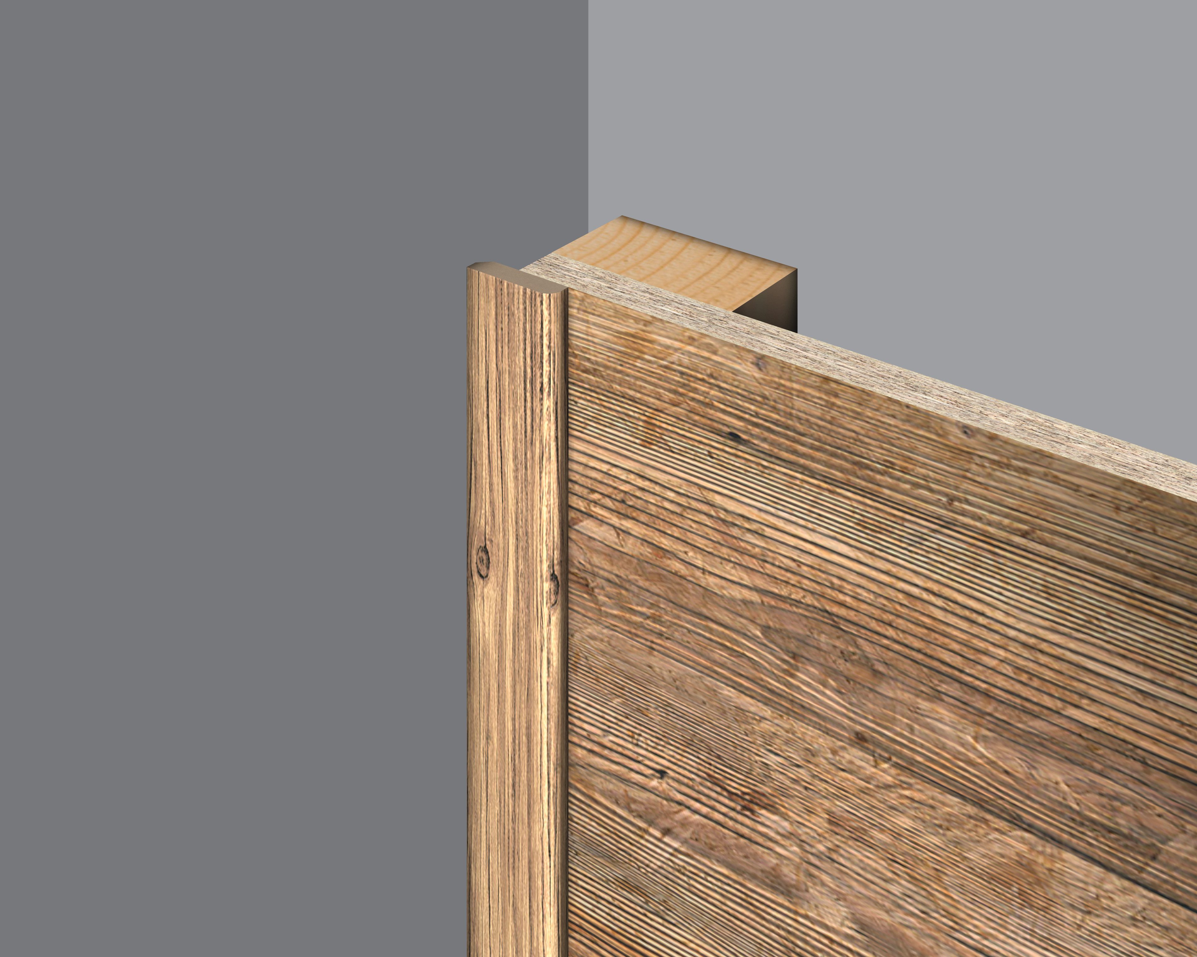 EGGER Abschlussleiste Abdeckleiste Decowall AL001 Namur Fichte Natur, Klebe günstig online kaufen