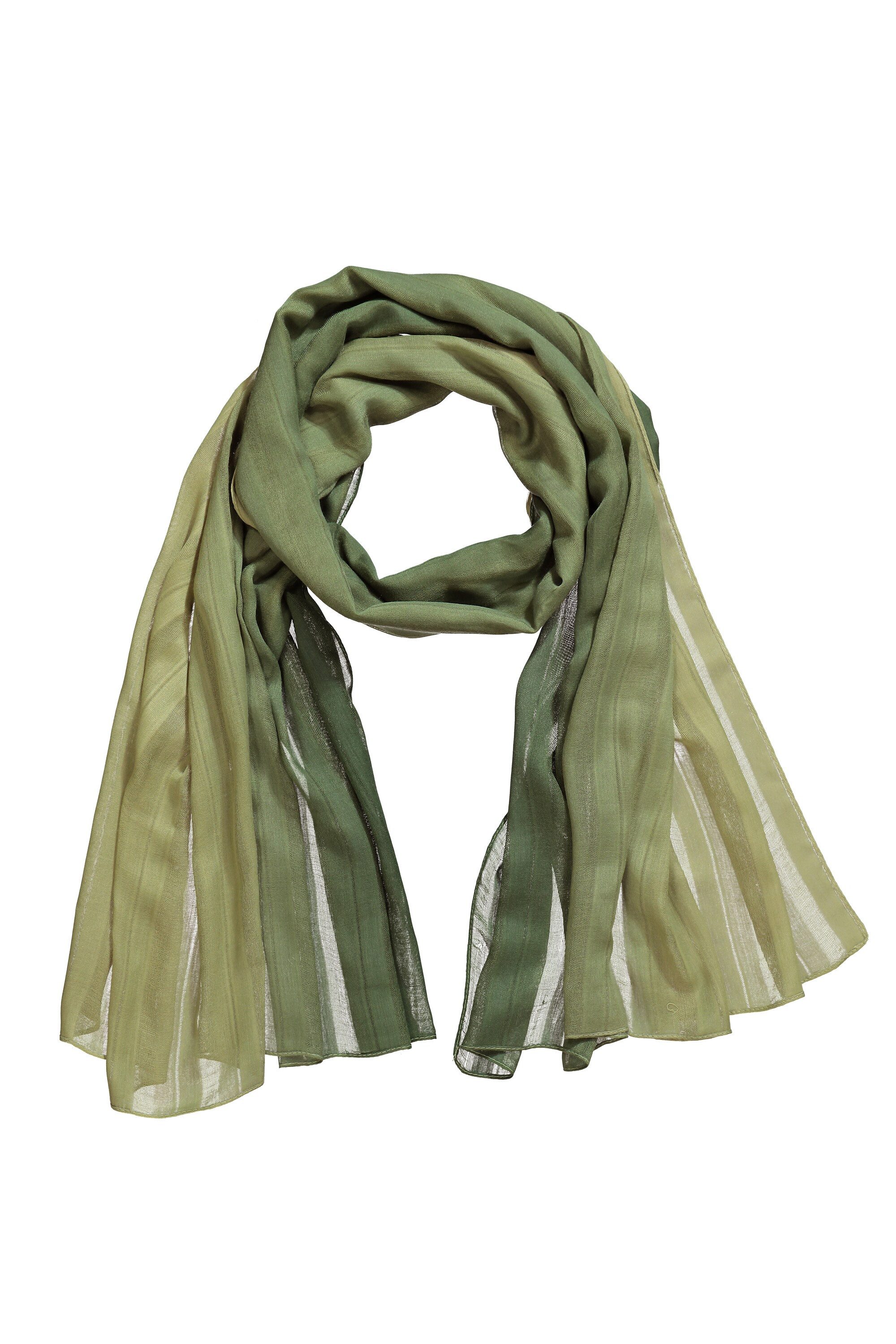 Ulla Popken Halstuch Schal Strukturstreifen