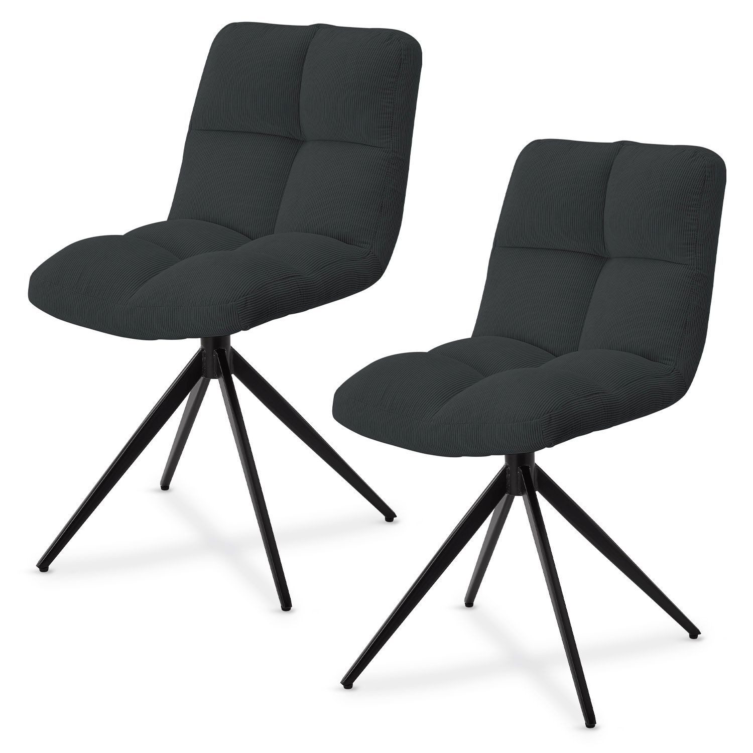 Juskys Esszimmerstuhl Dallas (2 St), 2er günstig online kaufen
