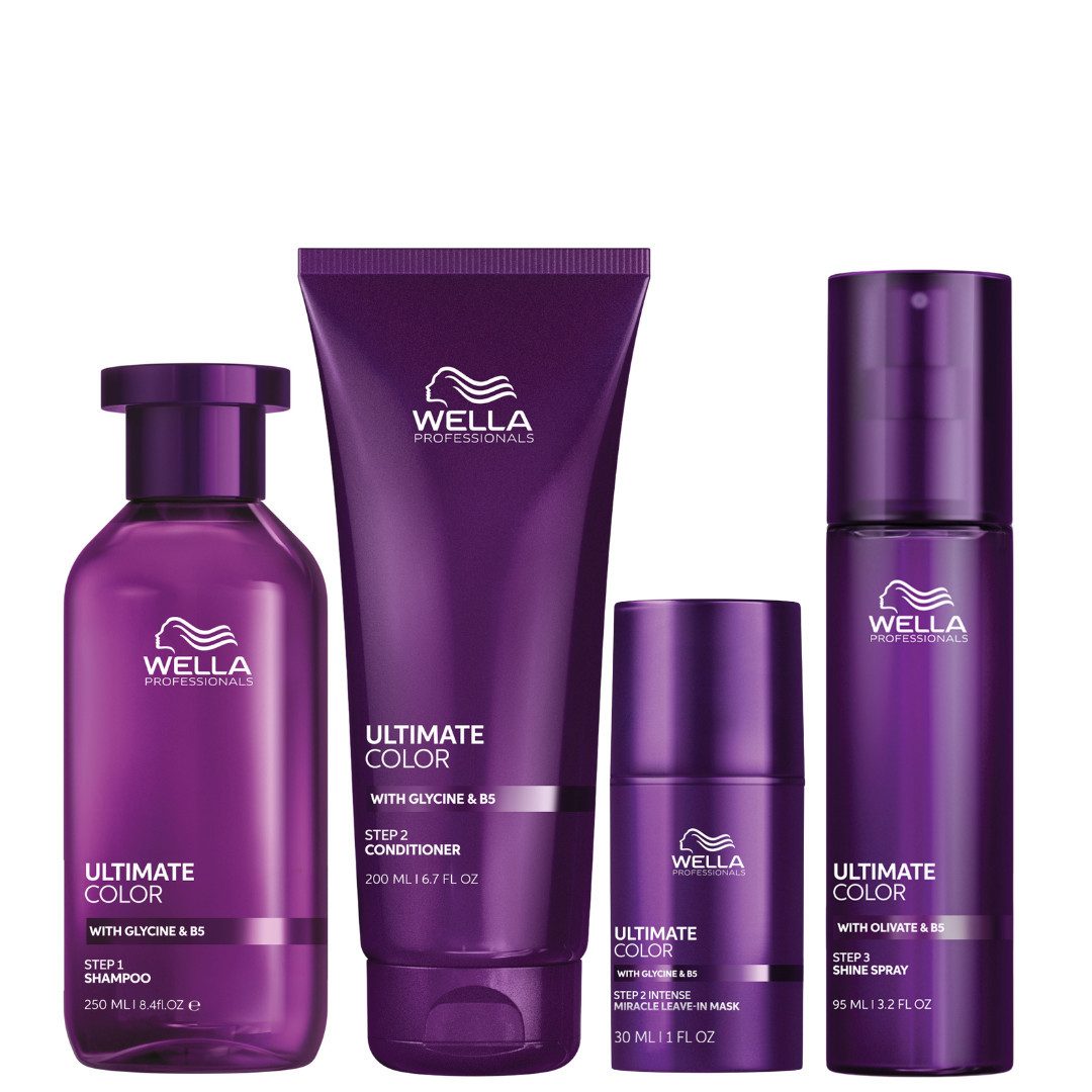 Wella Professionals Haarpflege-Set Ultimate Color Bundle, 4-tlg.