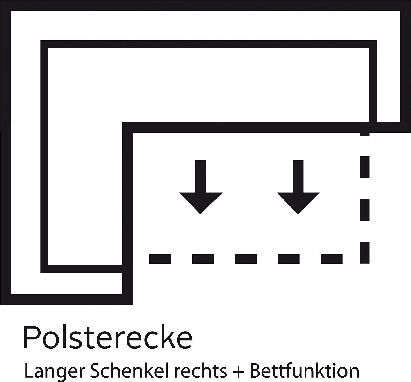 sit&more Ecksofa Bansin L-Form, wahlweise mit günstig online kaufen