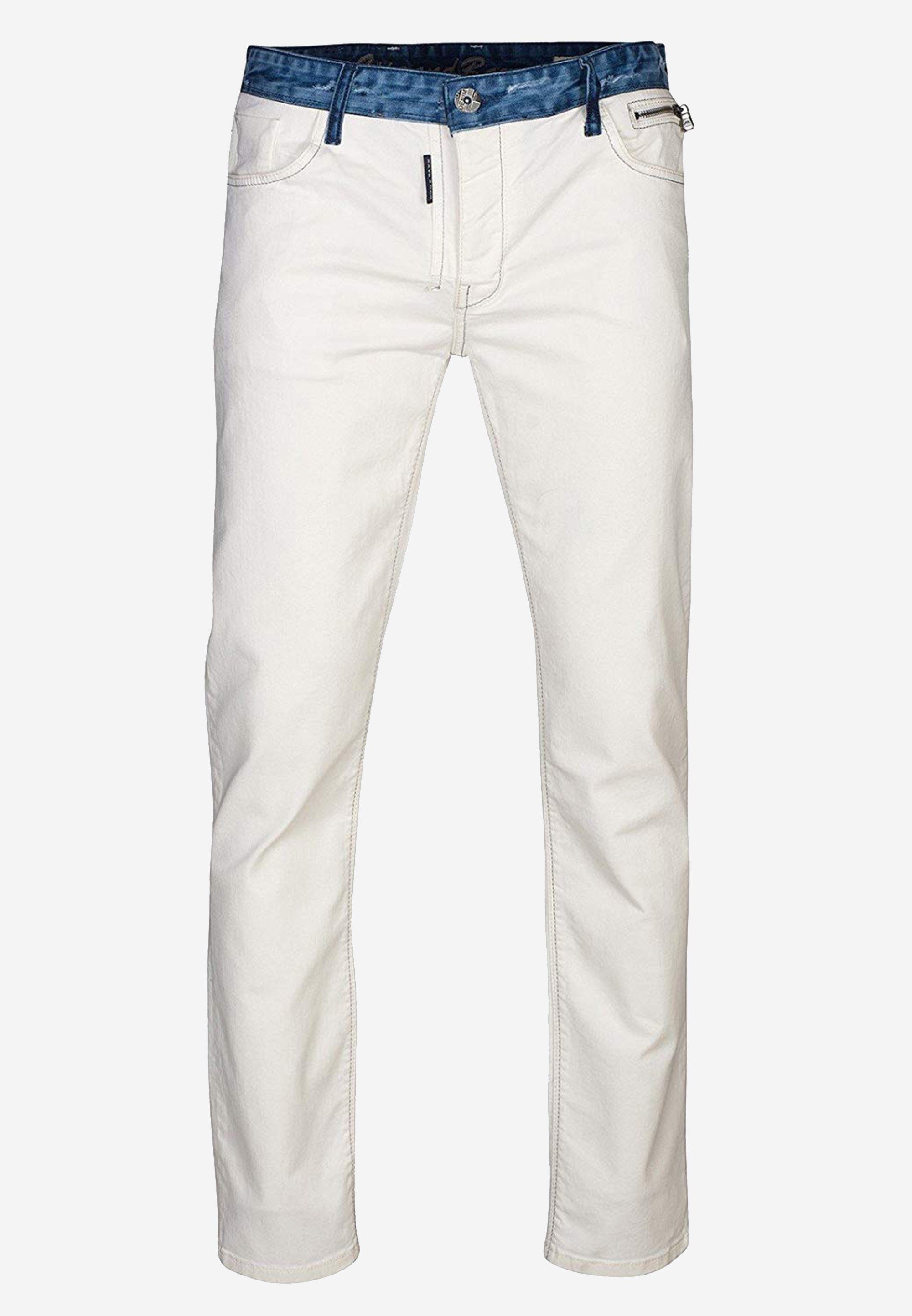 Cipo & Baxx Bequeme Jeans mit farblich abgehobenem Hosenbund