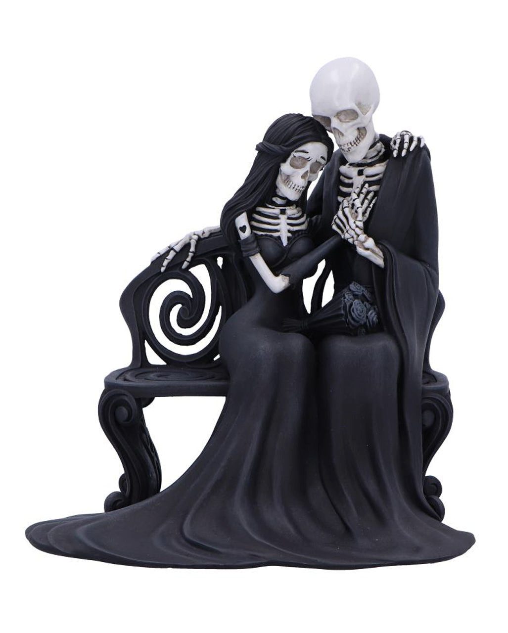 Horror-Shop Dekofigur Gothic Skelett Figur ";Eternal Bond"; 19