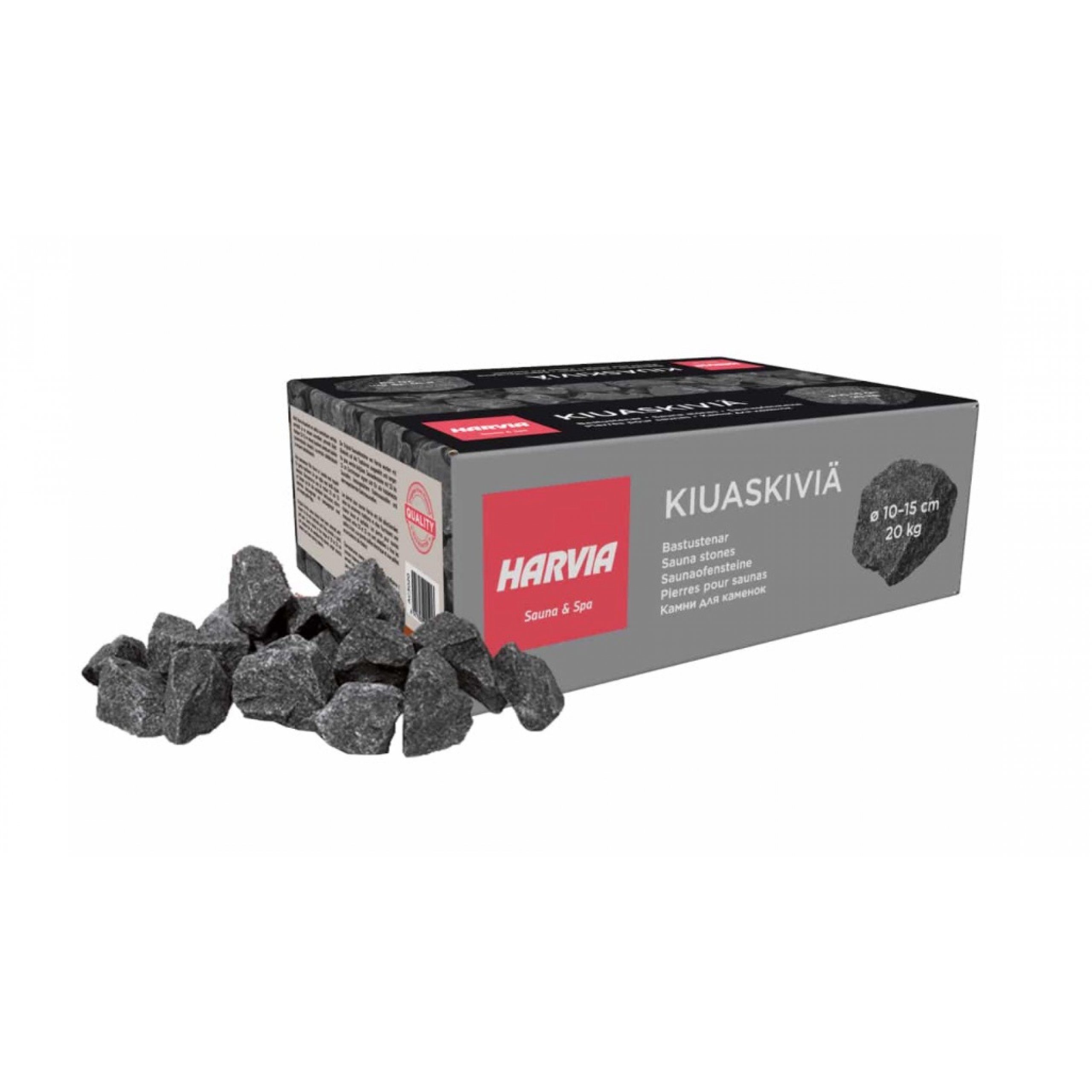HARVIA Saunasteine Harvia Saunasteine 20 kg 10-15 cm Steine für Saunaofen O günstig online kaufen