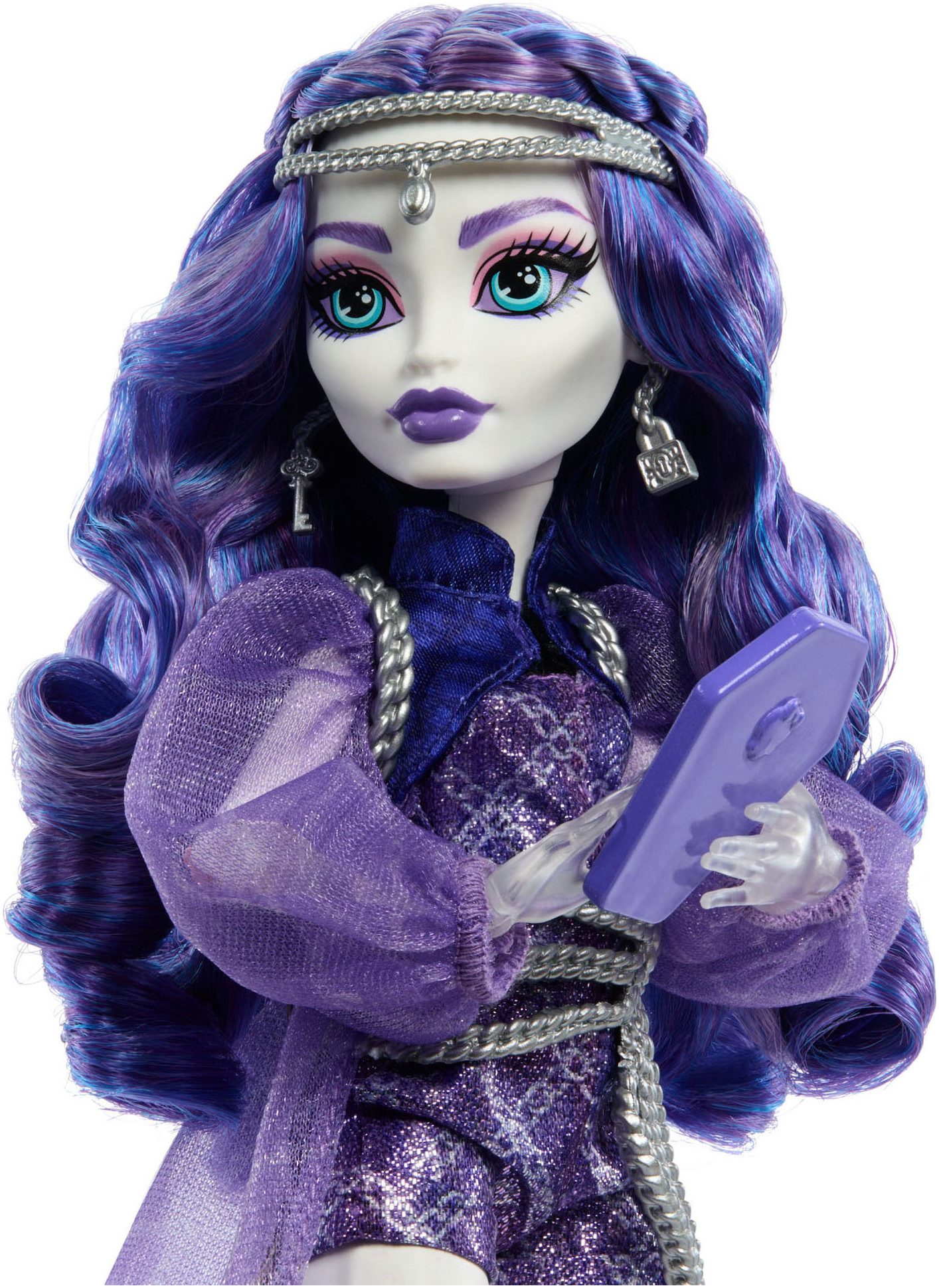 MonsterHigh™ Anziehpuppe Spectra Vondergeist mit Frettchen