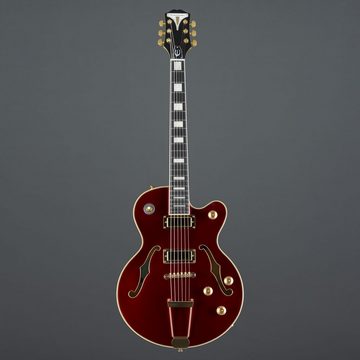 Epiphone Halbakustik-Gitarre, Uptown Kat ES Ruby Red Metallic - Halbakustik Gitarre