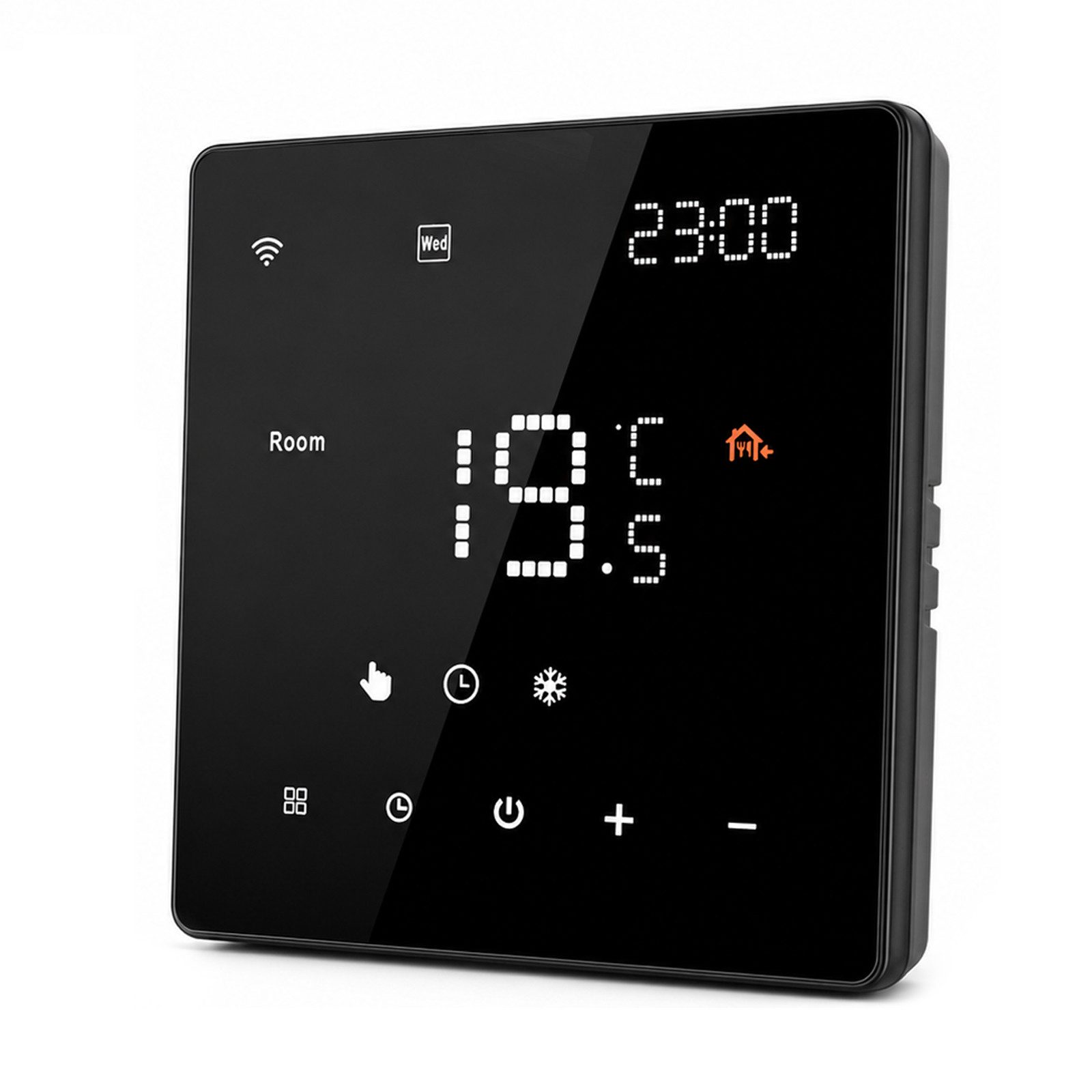 CONENTOOL Raumthermostat WLAN Smart Thermostat, max. 250 V, Elektronisch, (1-St., 16 A, Wöchentlich programmierbarer, Touchscreen), für Elektro-Heizung, programmierbar, App-Fernbedienung