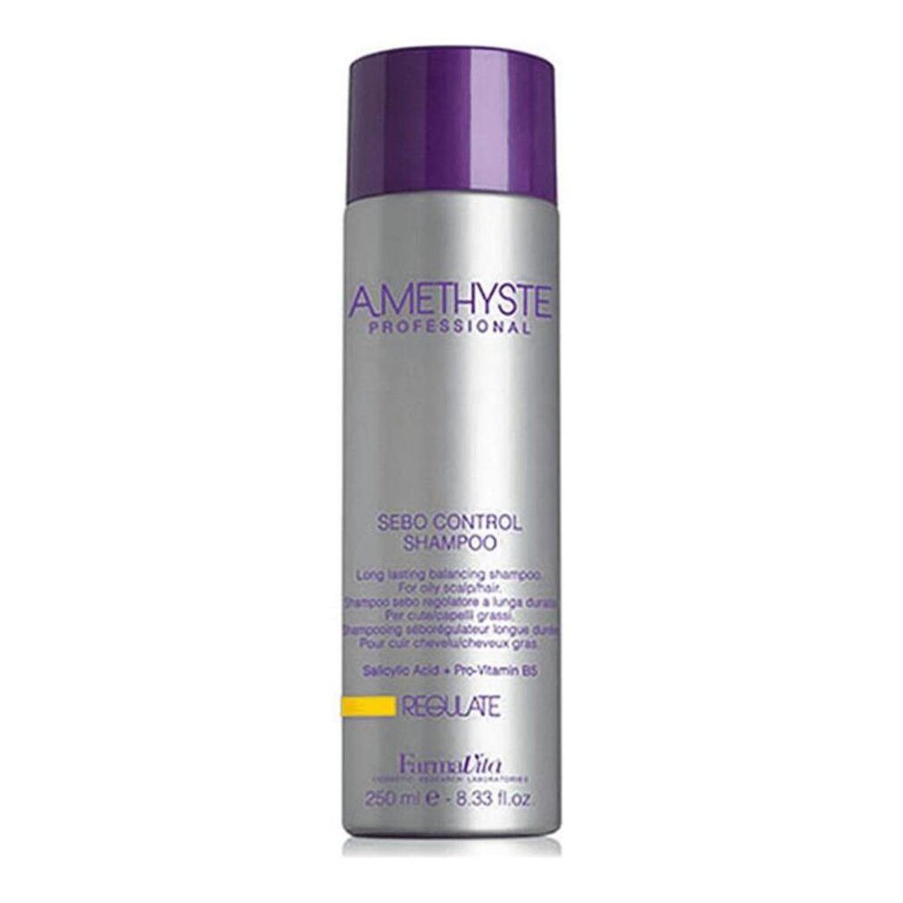 Farmavita Haarshampoo Amethyst Reguliert die Talgkontrolle Ch 250 Ml